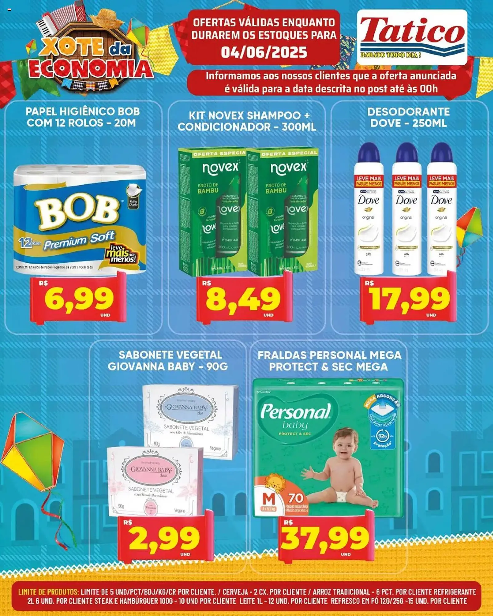 Encarte de Catálogo Tatico 5 de junho até 8 de junho 2025 - Pagina 34
