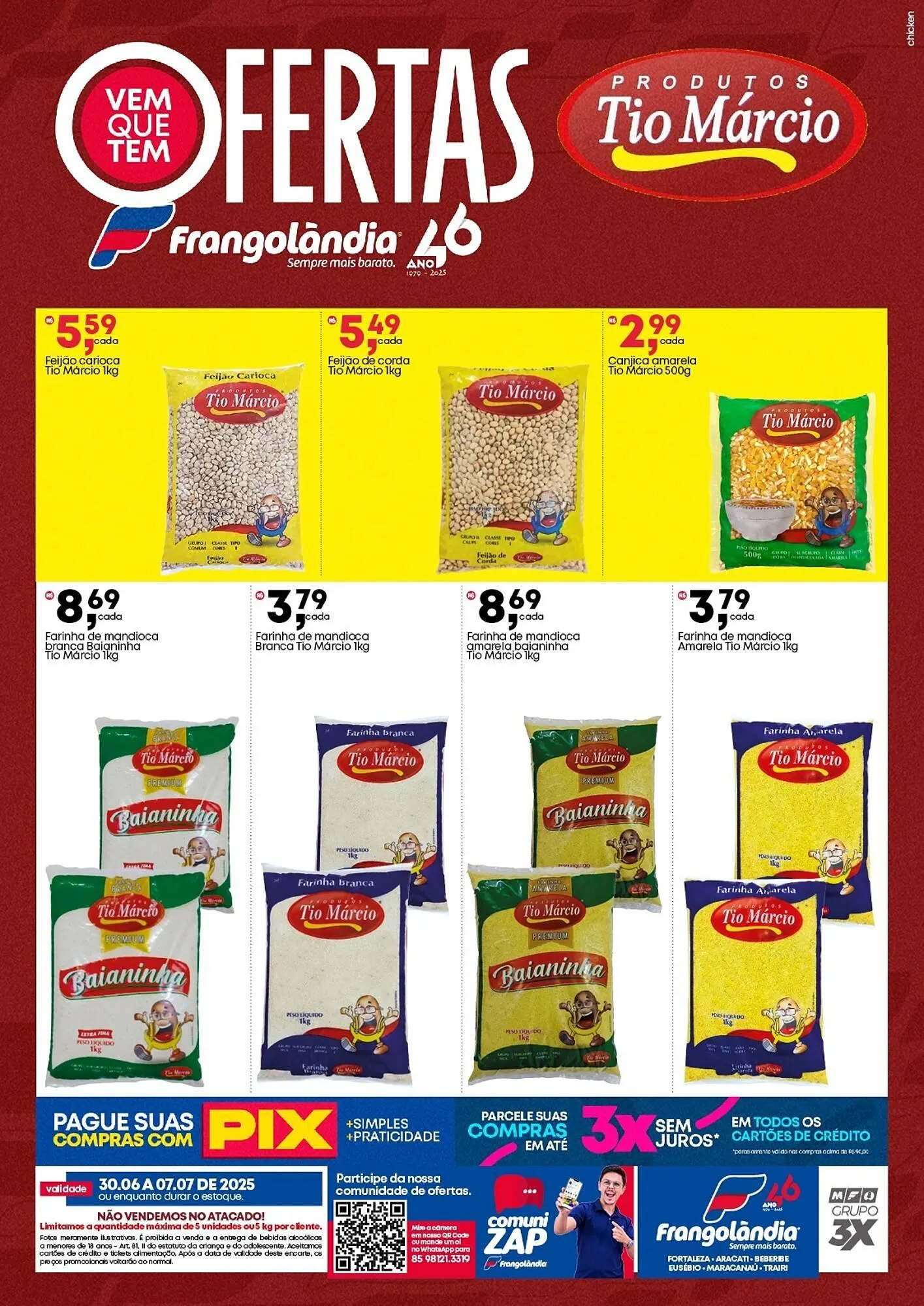 Encarte de Ofertas Frangolândia 30 de junho até 7 de julho 2025 - Pagina 2