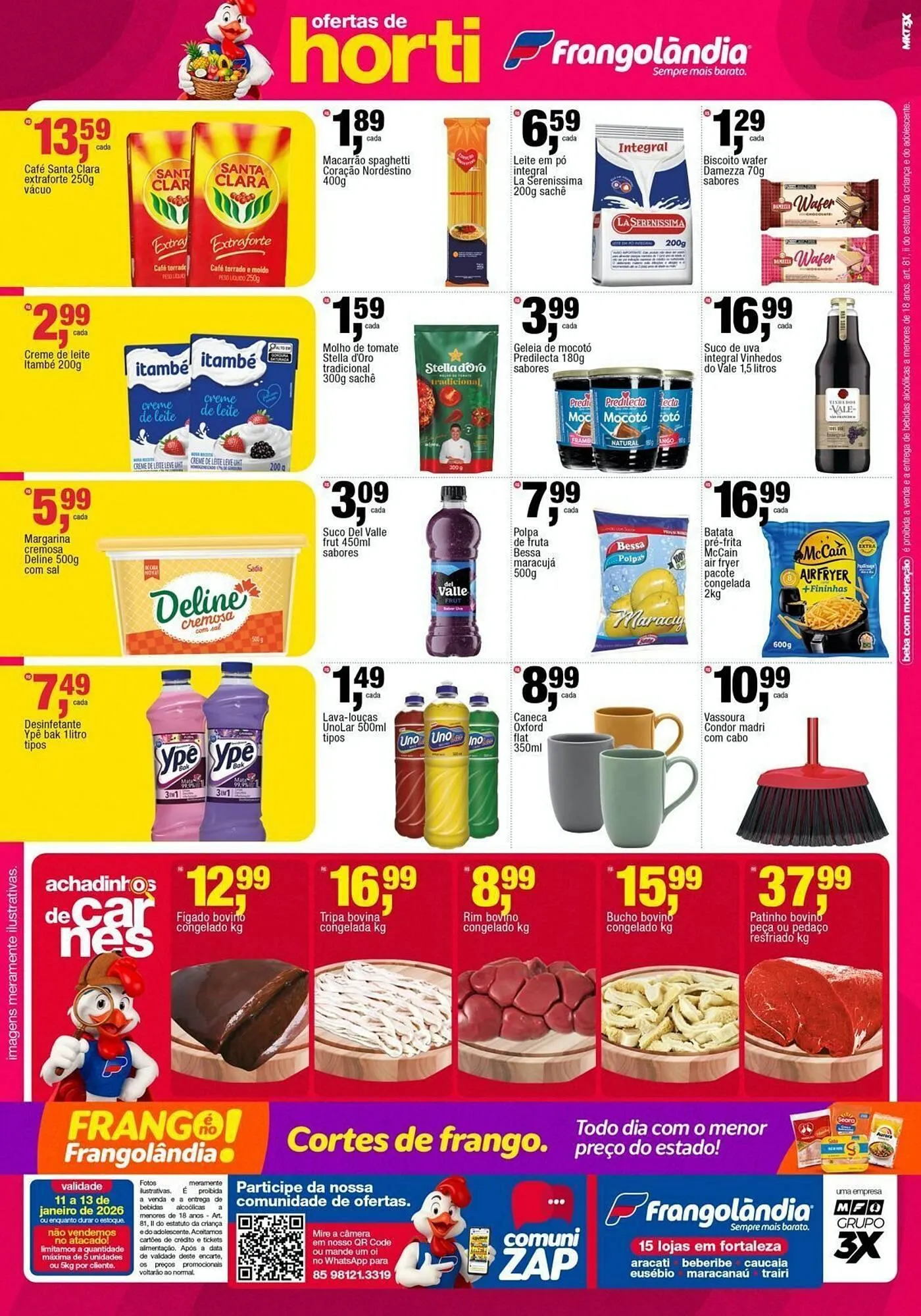 Encarte de Encarte Frangolândia 11 de janeiro até 13 de janeiro 2026 - Pagina 2