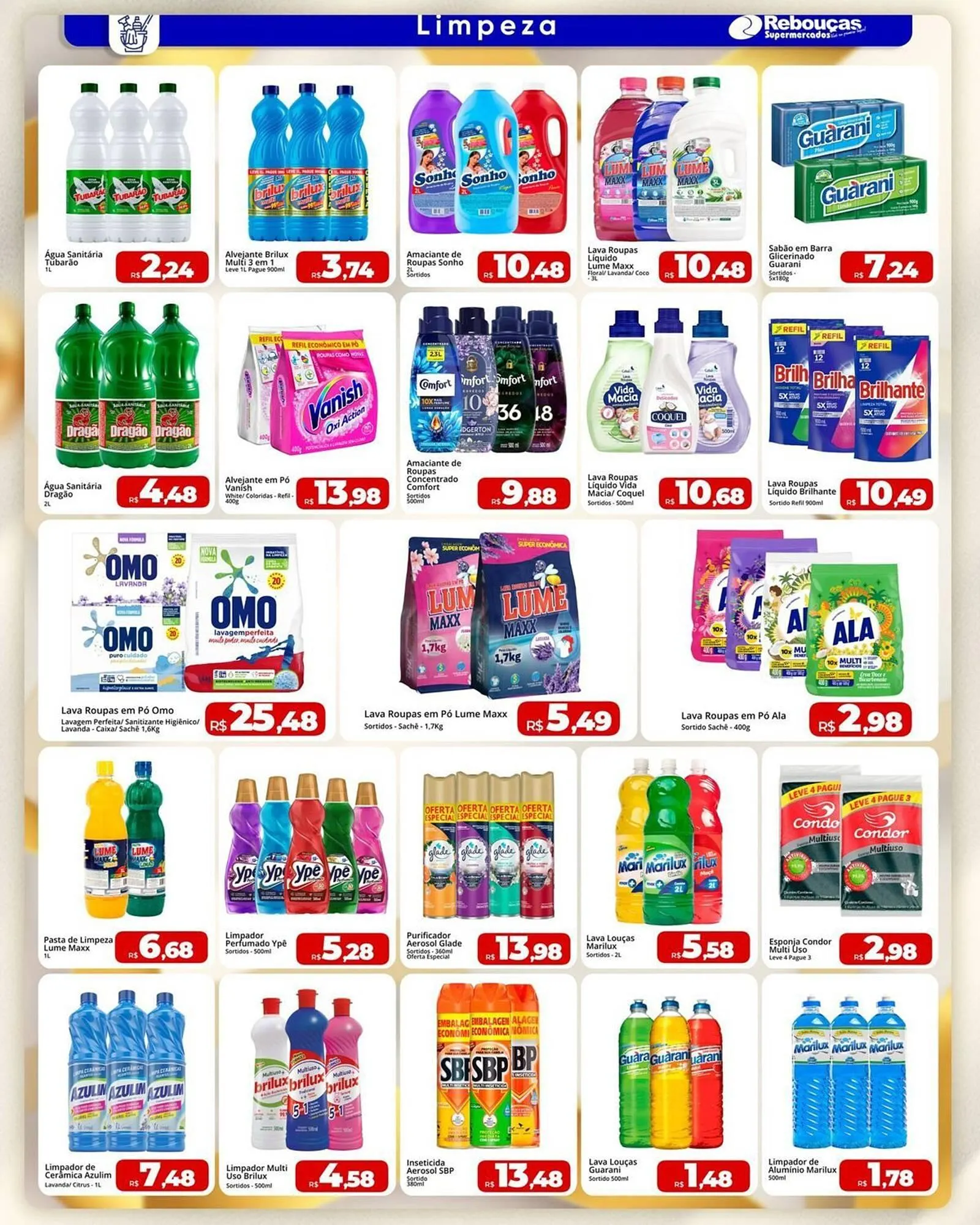 Encarte de Catálogo Rebouças Supermercados 18 de dezembro até 22 de dezembro 2025 - Pagina 1