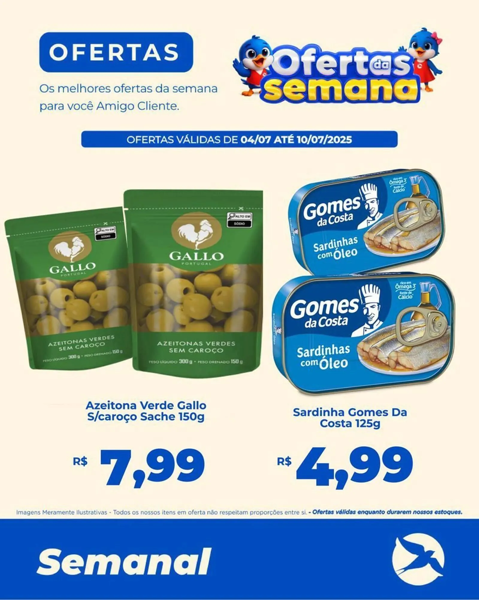 Encarte de Catálogo Andorinha Hipermercado 4 de julho até 10 de julho 2025 - Pagina 1