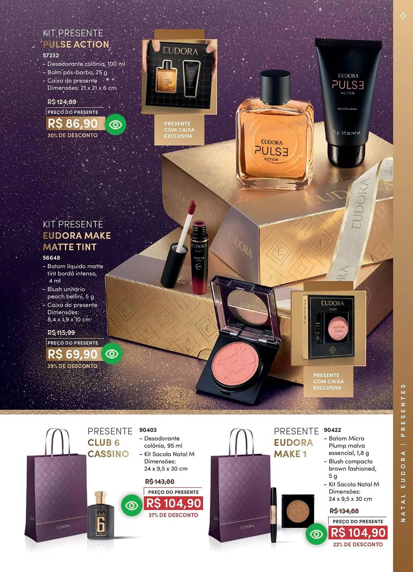 Encarte de Catálogo Eudora 27 de novembro até 27 de dezembro 2025 - Pagina 47