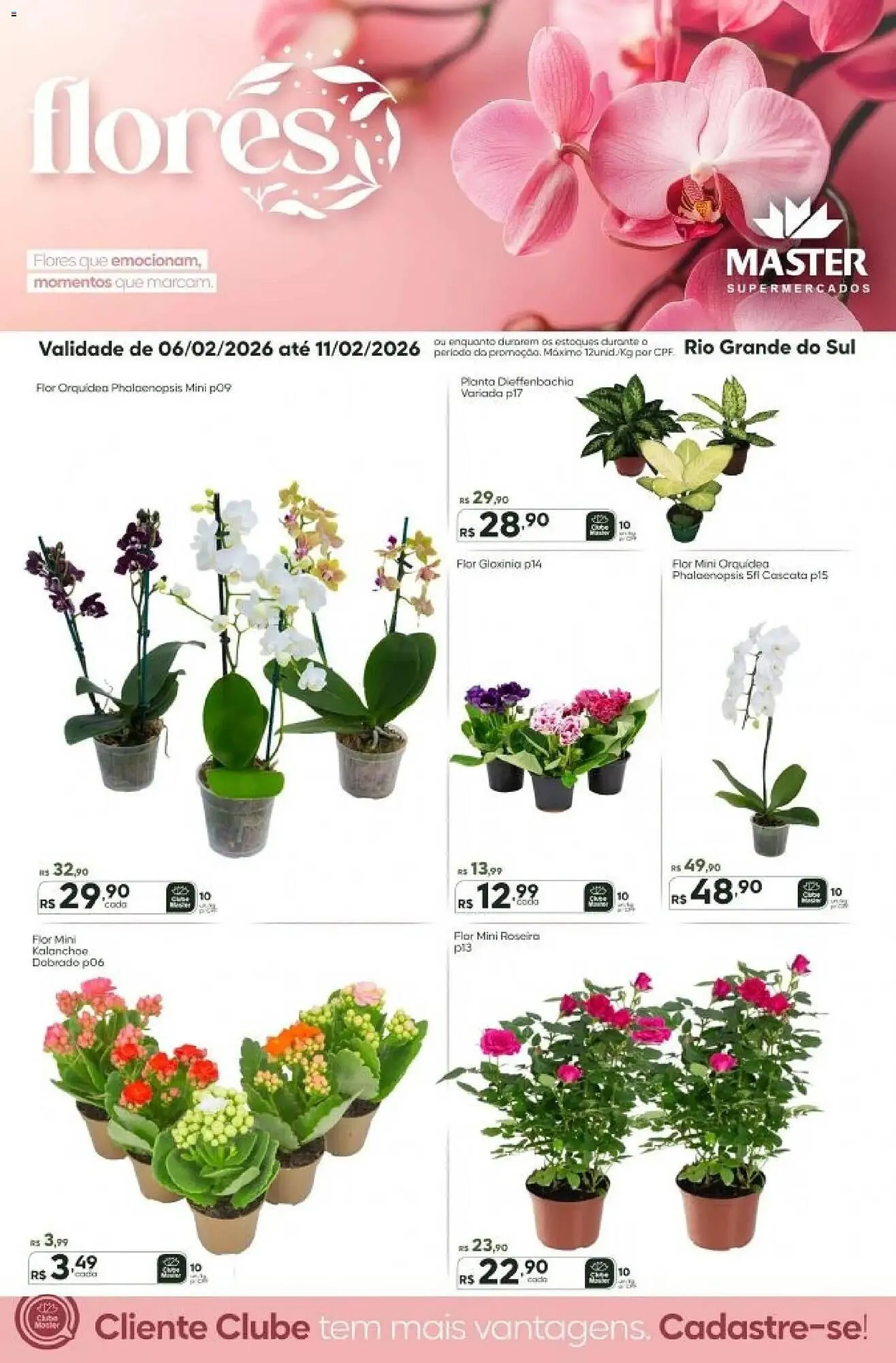 Folheto Master Supermercados - 1