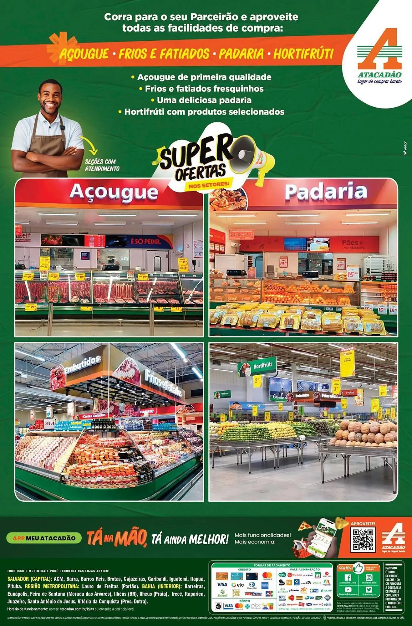 Encarte de Folheto Atacadão 19 de fevereiro até 20 de fevereiro 2026 - Pagina 2