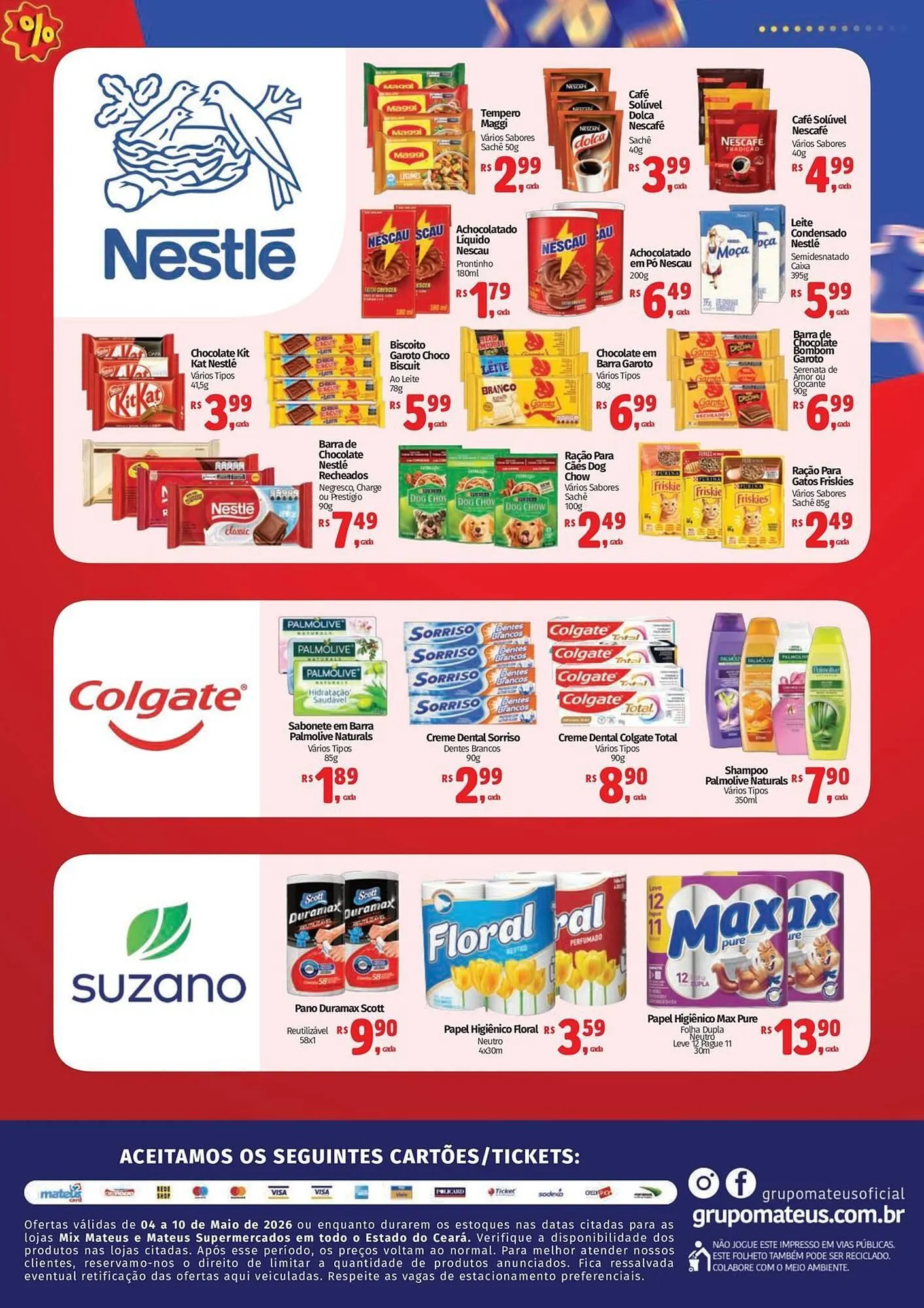 Encarte de Catálogo Supermercados Mateus 4 de maio até 10 de maio 2026 - Pagina 3