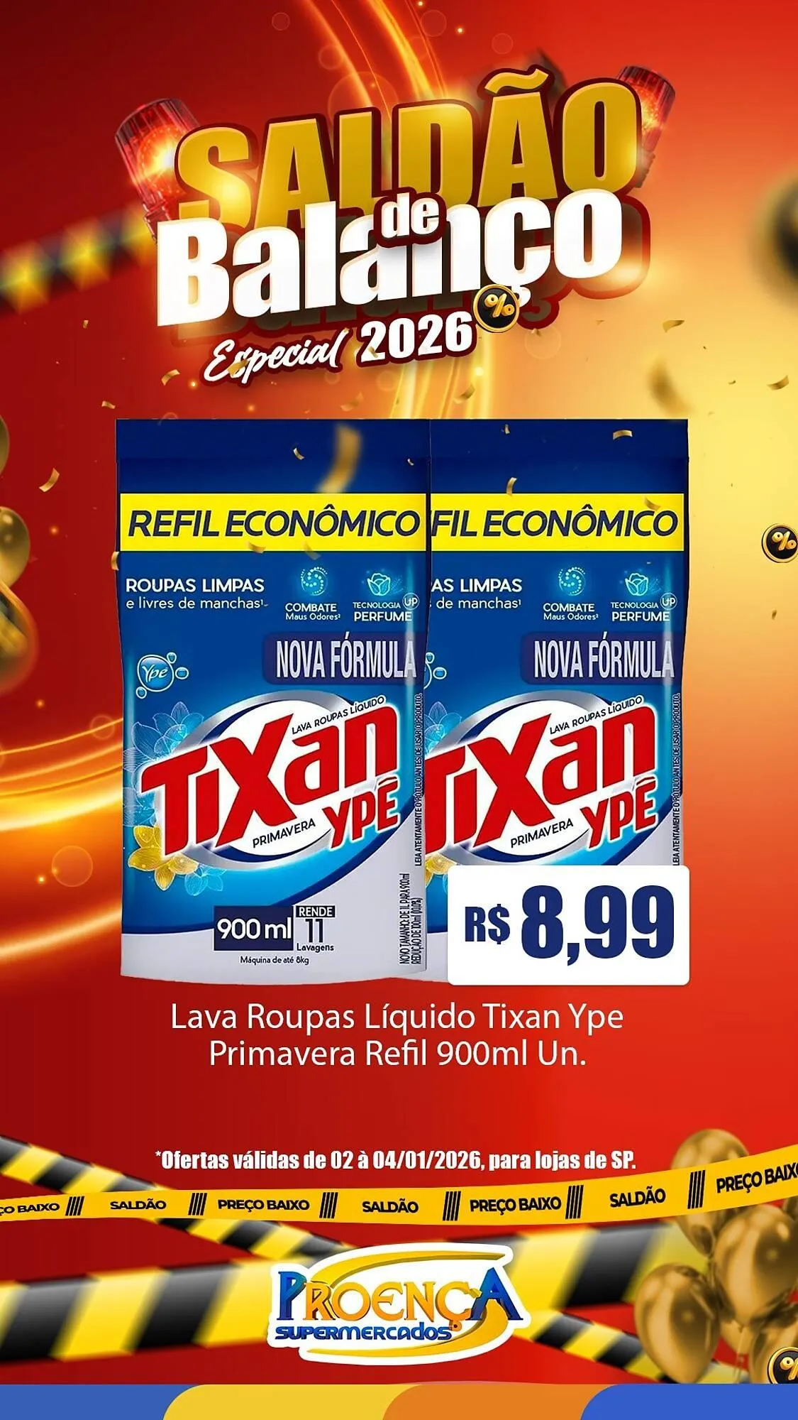 Encarte de Catálogo Proença Supermercados 2 de janeiro até 4 de janeiro 2026 - Pagina 2