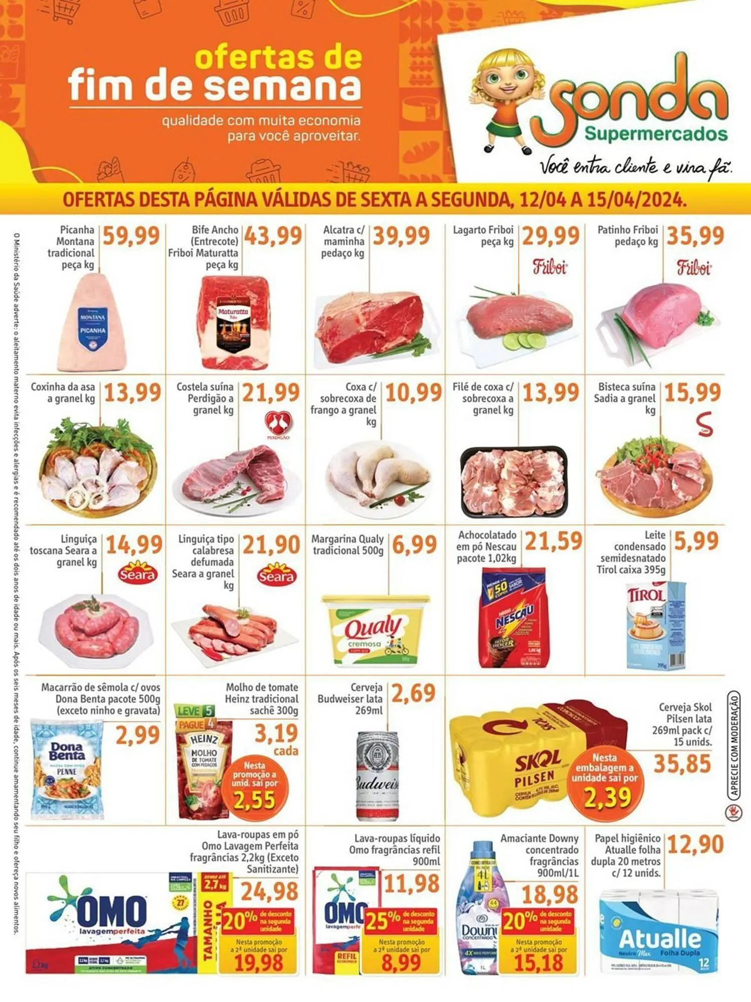 Encarte de Catálogo Sonda 15 de abril até 15 de abril 2024 - Pagina 1