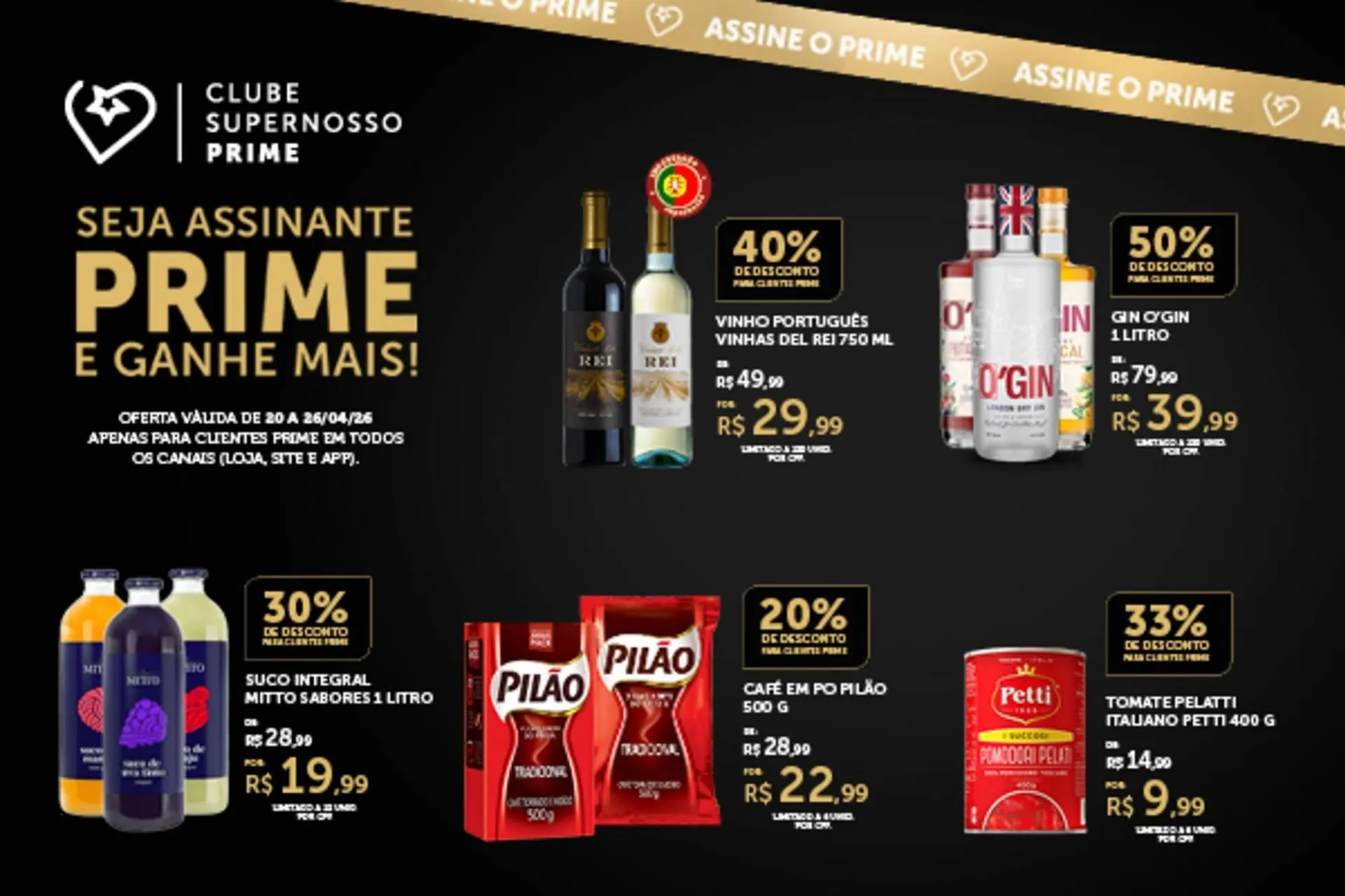 Encarte de Folheto Super Nosso 24 de abril até 26 de abril 2026 - Pagina 2