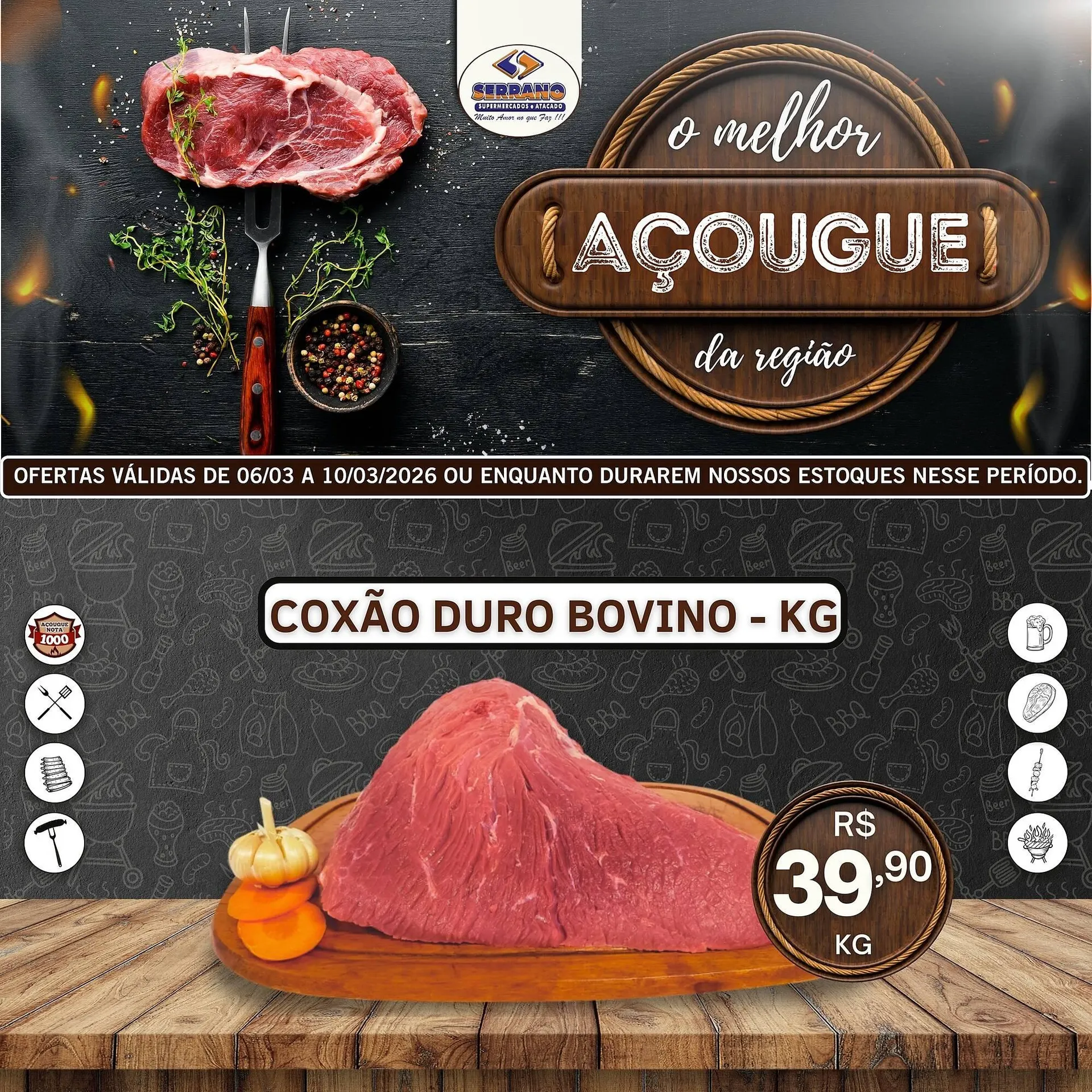 Encarte de Catálogo Serrano Supermercado 6 de março até 10 de março 2026 - Pagina 5