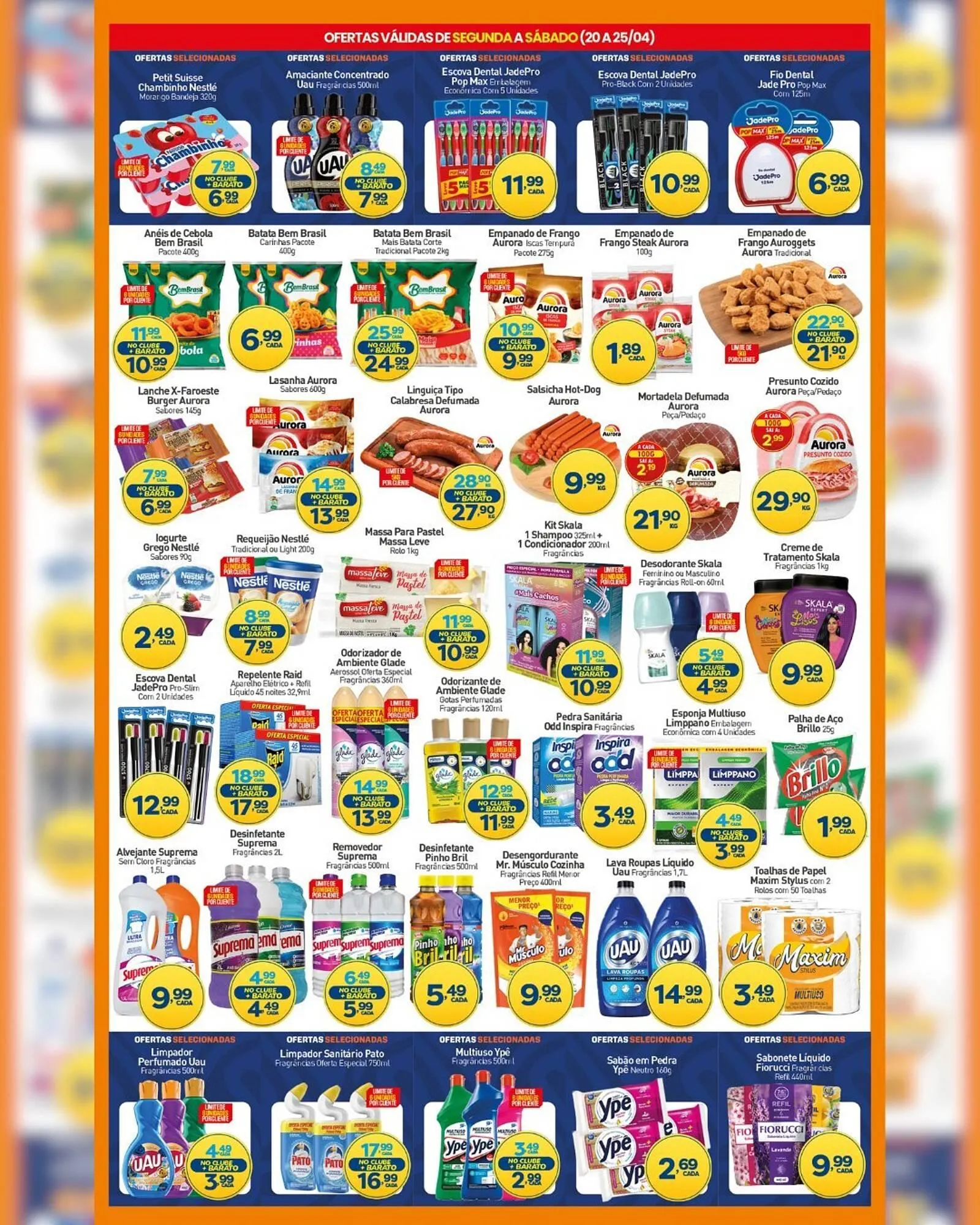 Encarte de Folheto Rede Bom Lugar 20 de abril até 26 de abril 2026 - Pagina 4