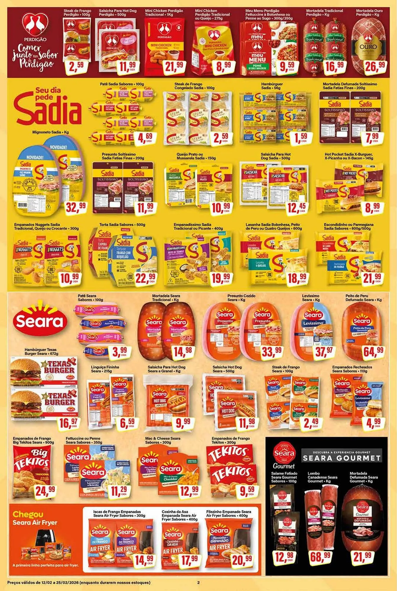 Encarte de Encarte Rede Supermarket 12 de fevereiro até 25 de fevereiro 2026 - Pagina 2