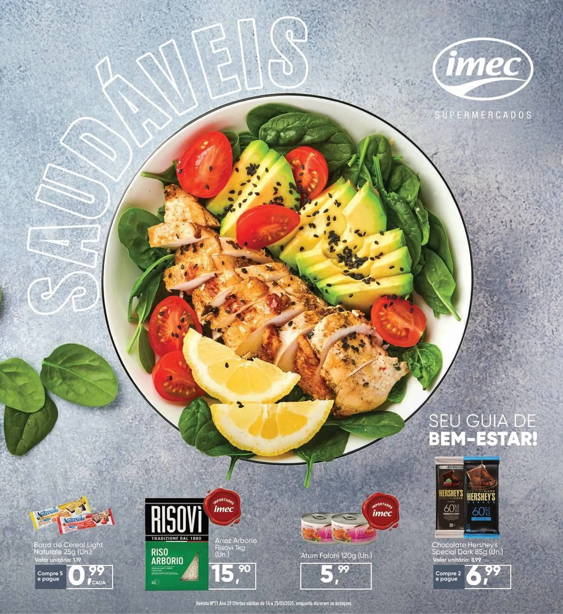 Encarte de Catálogo Imec Supermercados 14 de maio até 25 de maio 2025 - Pagina 1