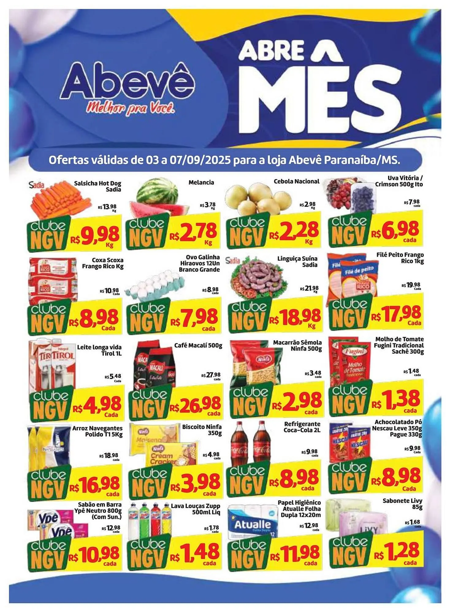 Catálogo Abevê Supermercados - 1