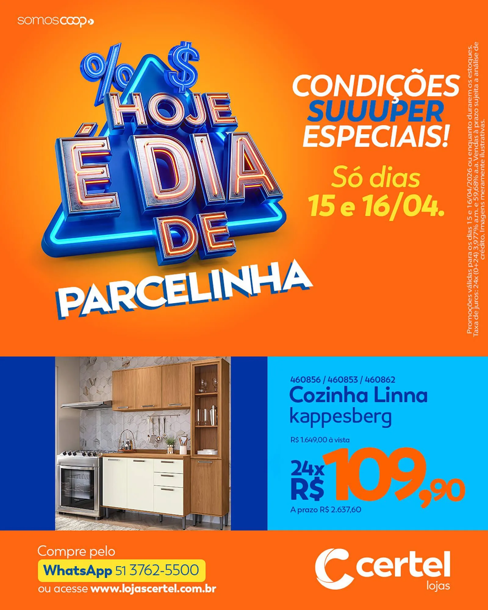 Encarte de Folheto Lojas Certel 15 de abril até 16 de abril 2026 - Pagina 2