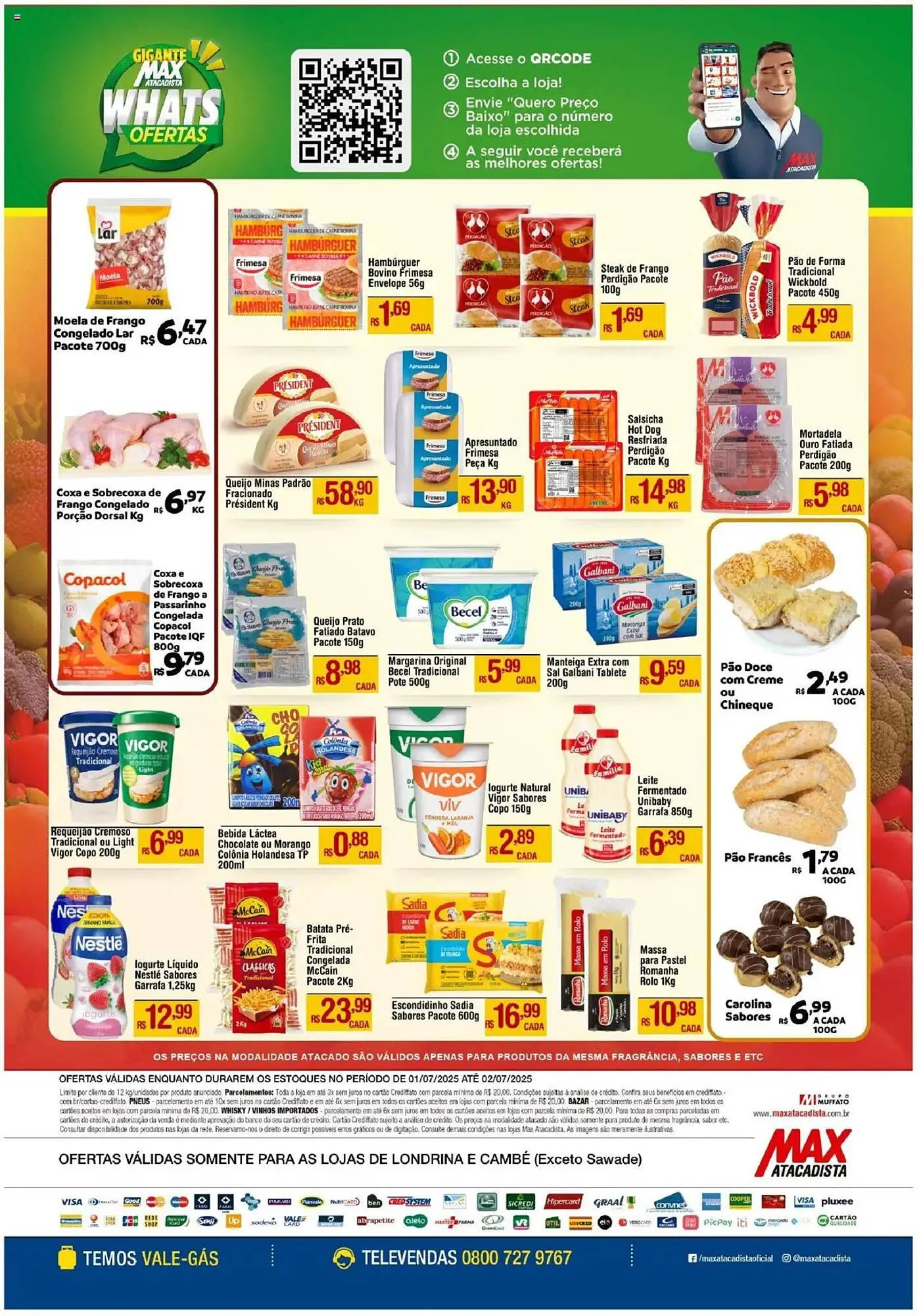 Encarte de Catálogo Max Atacadista 1 de julho até 3 de julho 2025 - Pagina 2