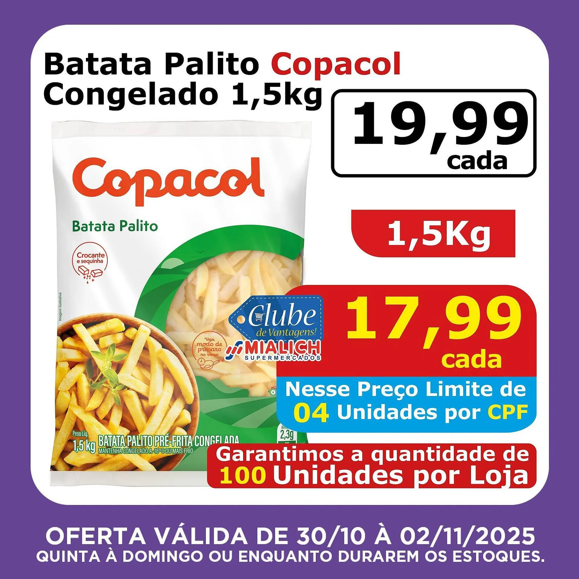 Encarte de Catálogo Mialich Supermercados 30 de outubro até 2 de novembro 2025 - Pagina 4