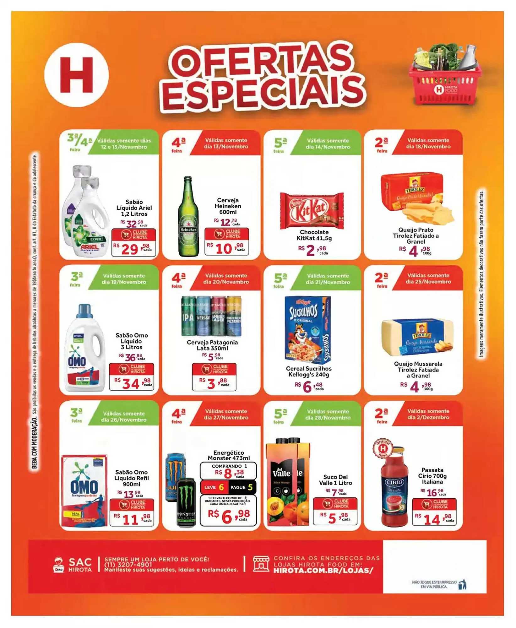 Encarte de Catálogo Hirota Food Supermercado 13 de novembro até 2 de dezembro 2024 - Pagina 6