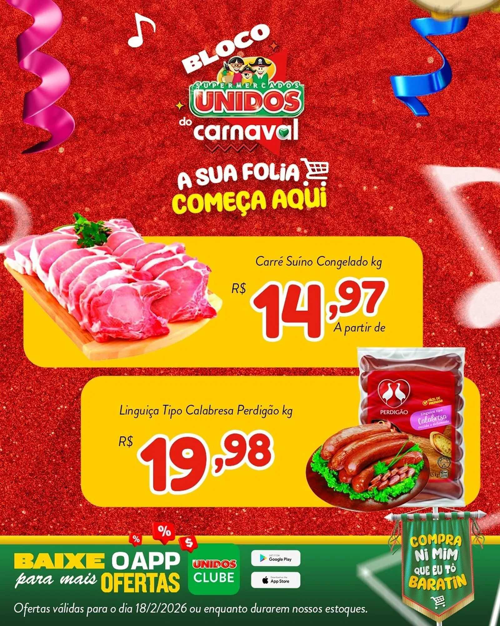 Encarte de Encarte Supermercados Unidos 18 de fevereiro até 18 de fevereiro 2026 - Pagina 3