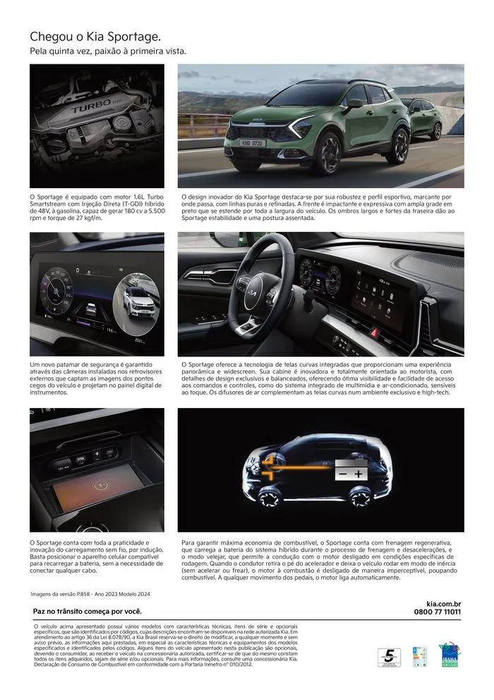 Encarte de KIA Sportage MHEV 21 de maio até 21 de maio 2025 - Pagina 2