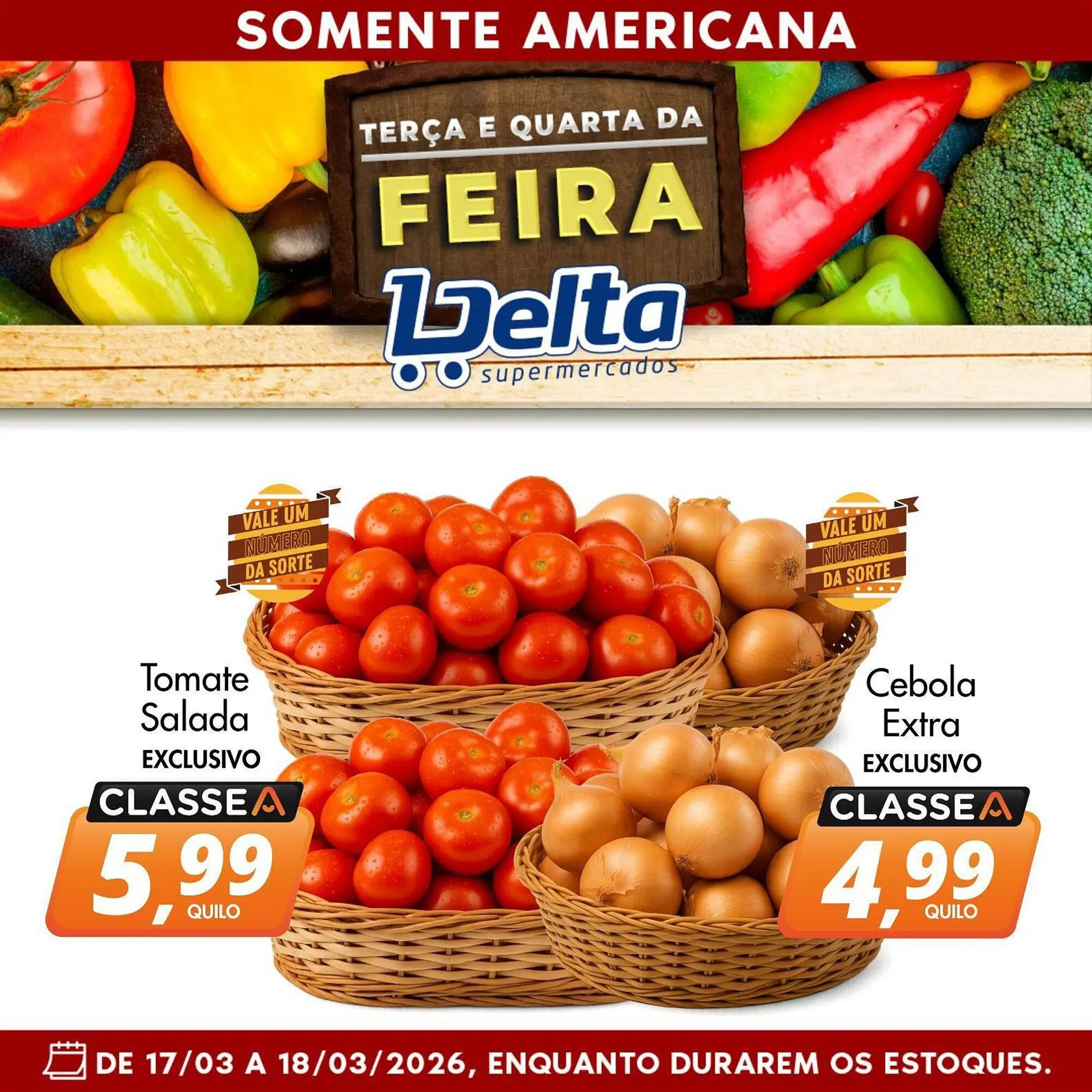 Encarte de Catálogo Delta Supermercados 17 de março até 18 de março 2026 - Pagina 2