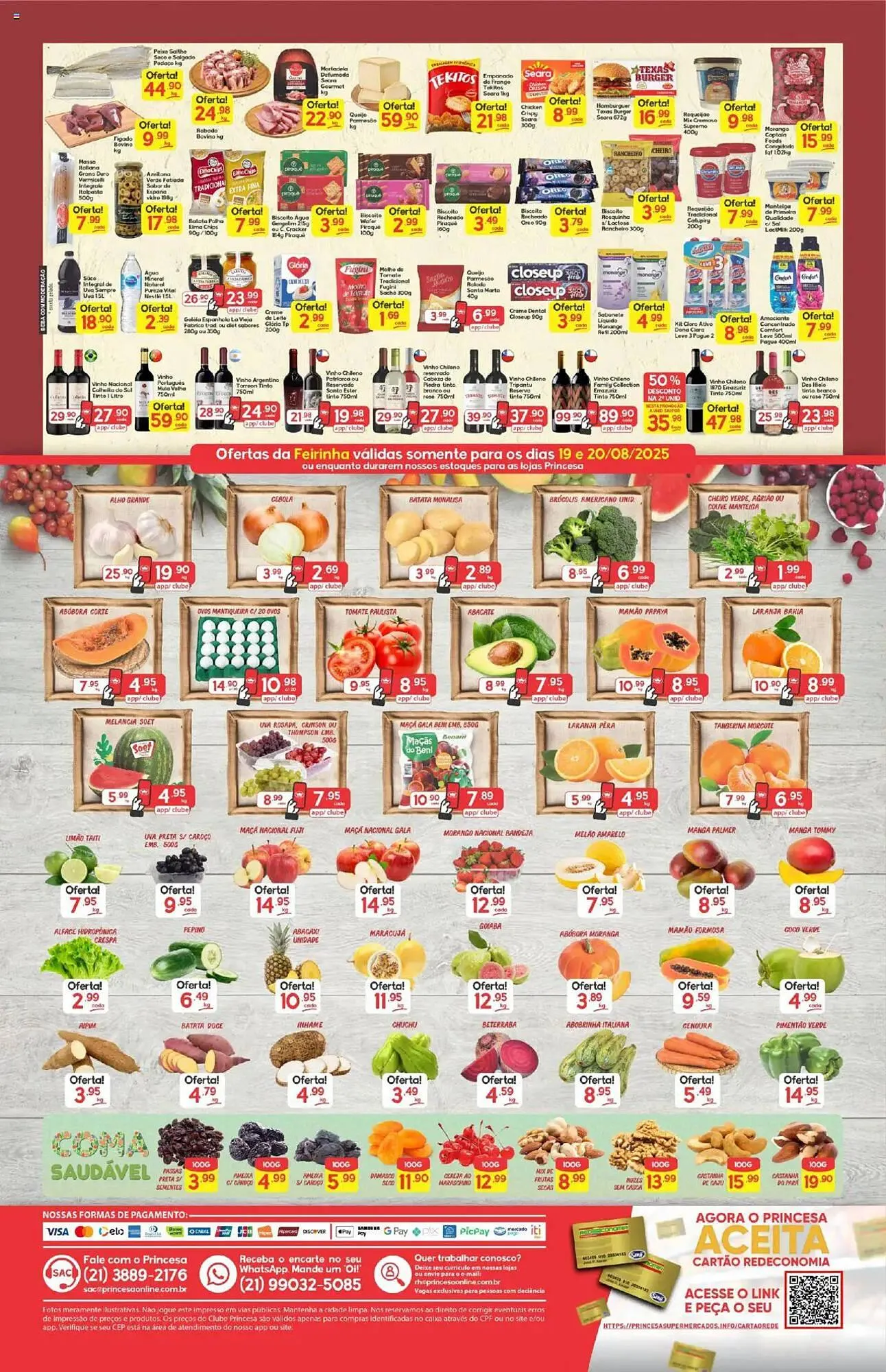 Encarte de Catálogo Supermercados Princesa 18 de agosto até 20 de agosto 2025 - Pagina 2