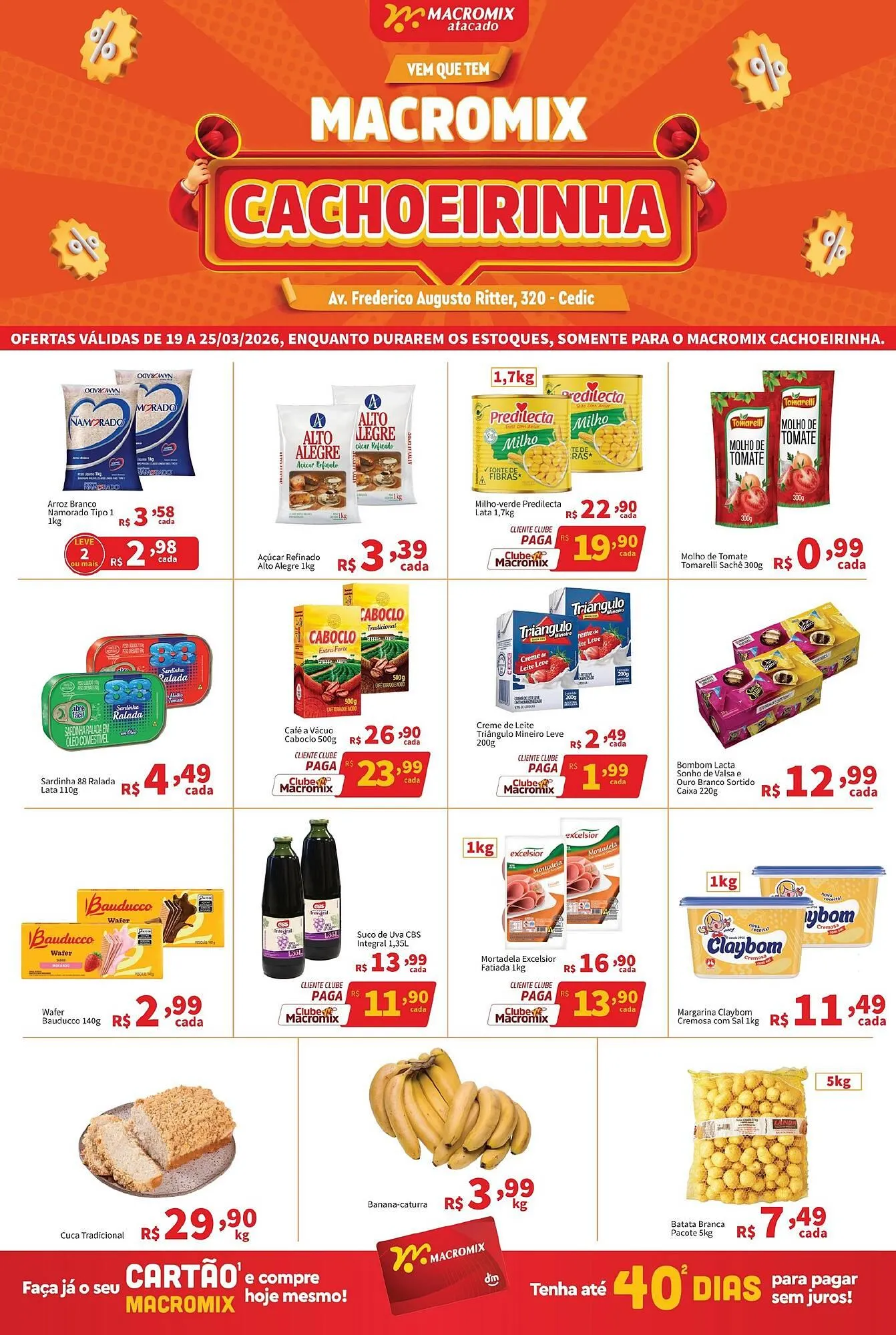 Encarte de Catálogo Macromix Atacado 19 de março até 25 de março 2026 - Pagina 1