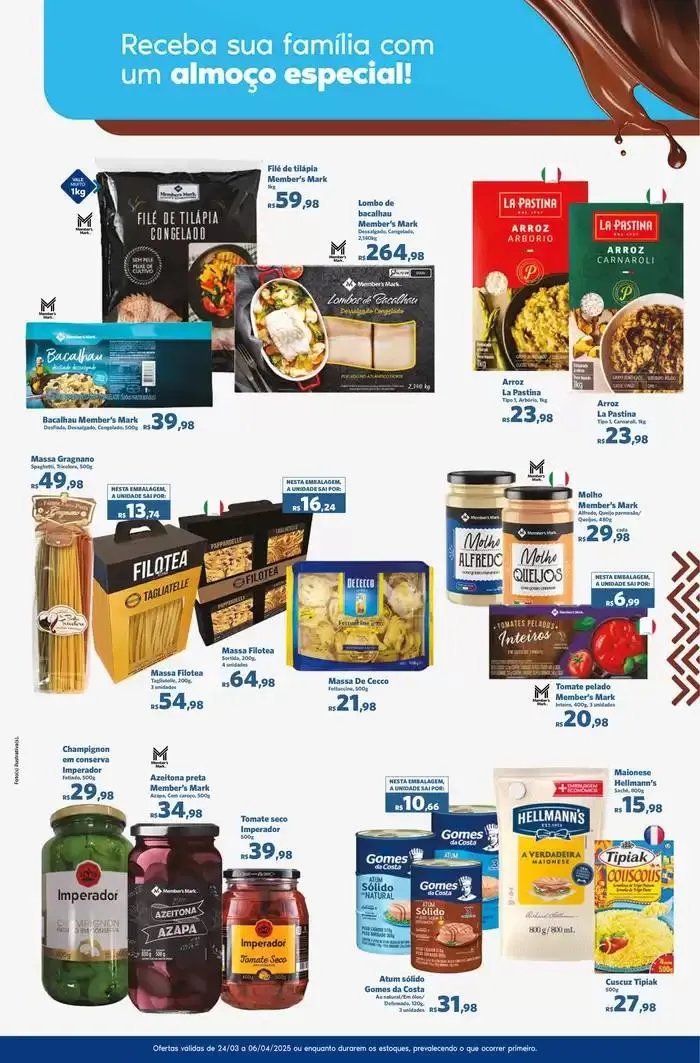 Encarte de Promoções especiais em andamento 26 de março até 6 de abril 2025 - Pagina 3