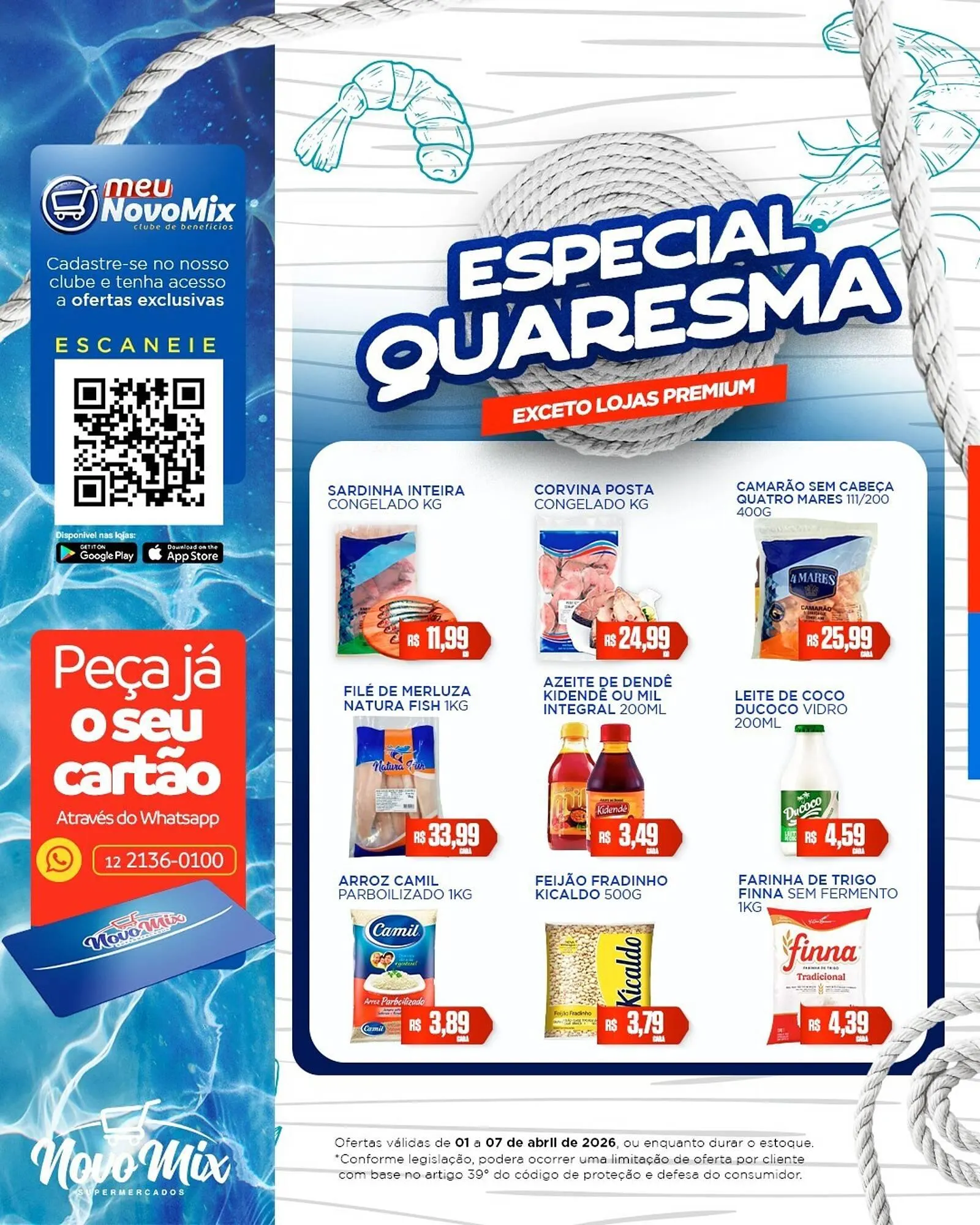 Encarte de Encarte Novo Mix 1 de abril até 7 de abril 2026 - Pagina 1