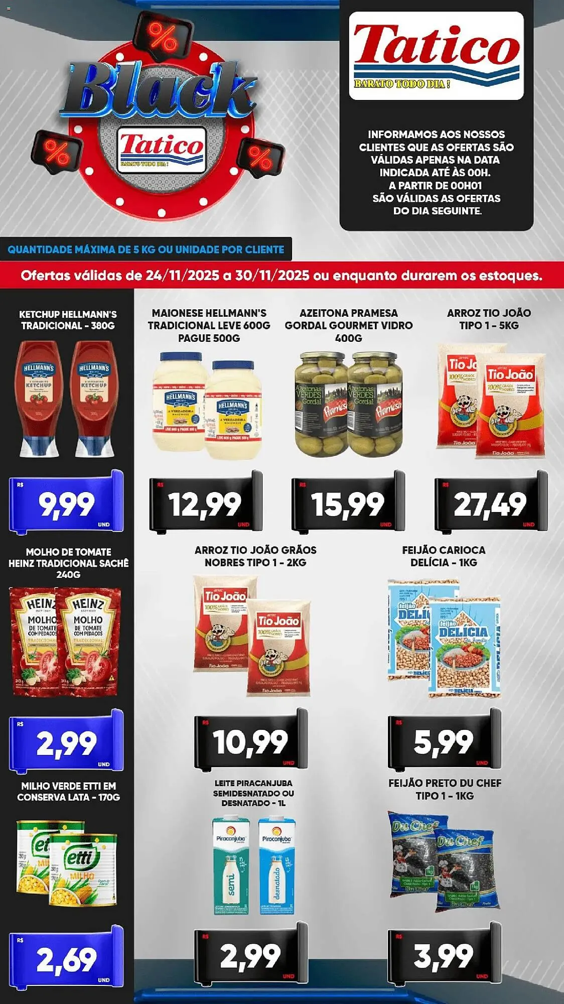 Encarte de Tabloide Tatico 24 de novembro até 1 de dezembro 2025 - Pagina 3