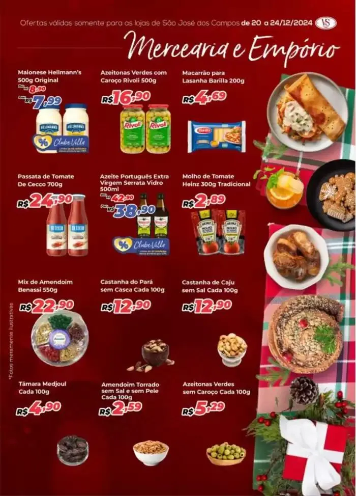 Encarte de Ofertas Villarreal Supermercados 20 de dezembro até 24 de dezembro 2024 - Pagina 5