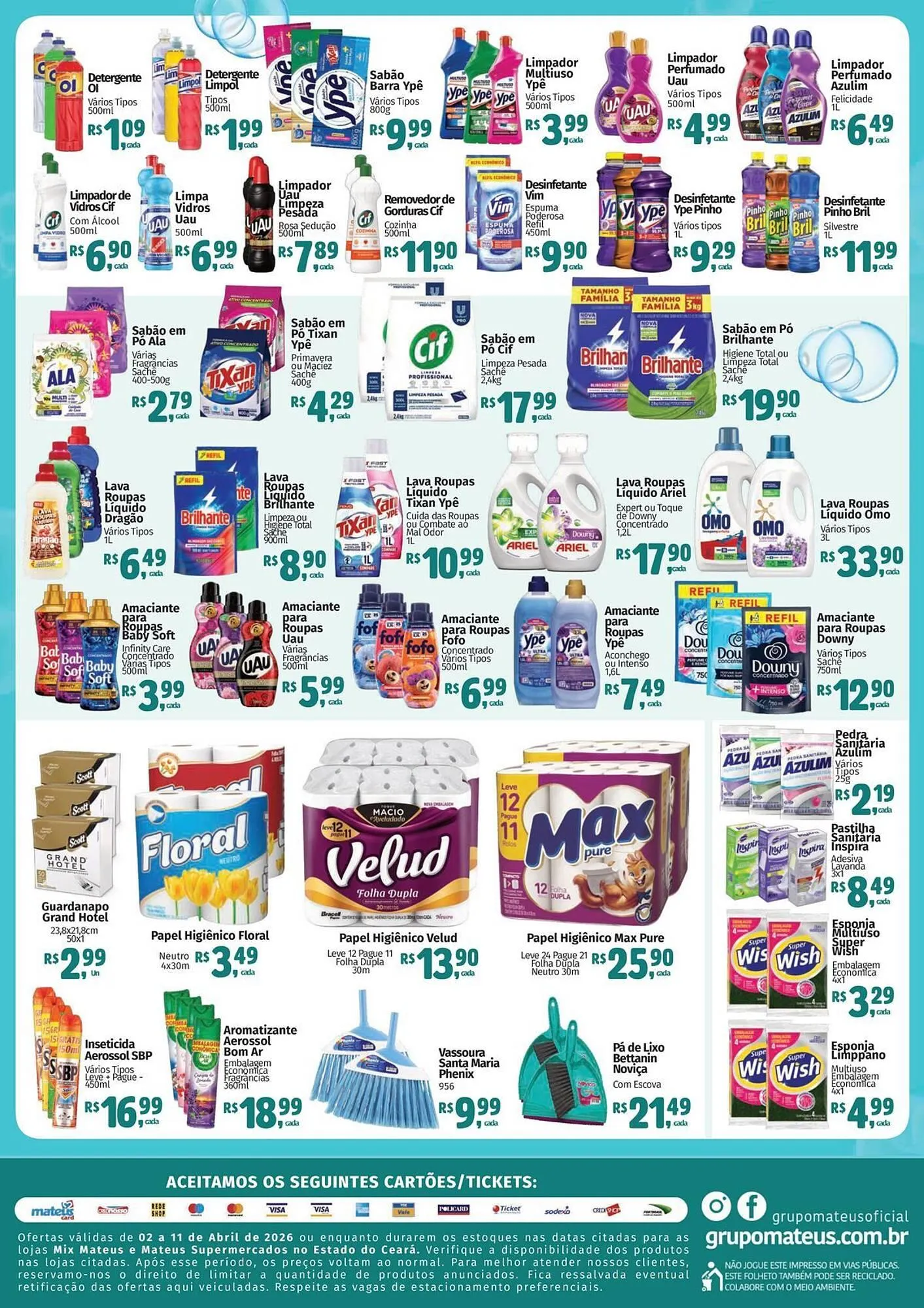 Encarte de Catálogo Supermercados Mateus 3 de abril até 11 de abril 2026 - Pagina 2