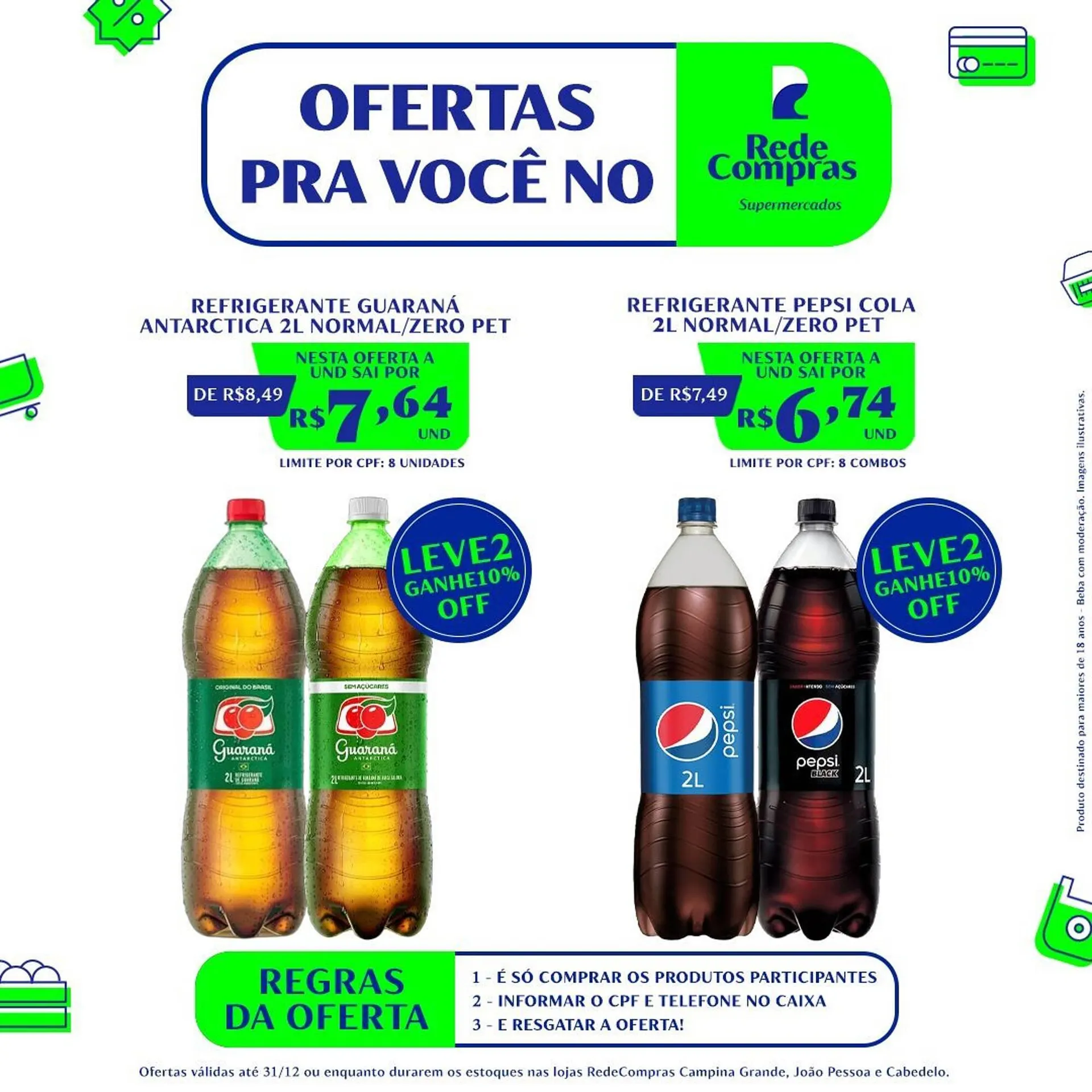 Encarte de Catálogo Rede Compras 6 de dezembro até 31 de dezembro 2024 - Pagina 1