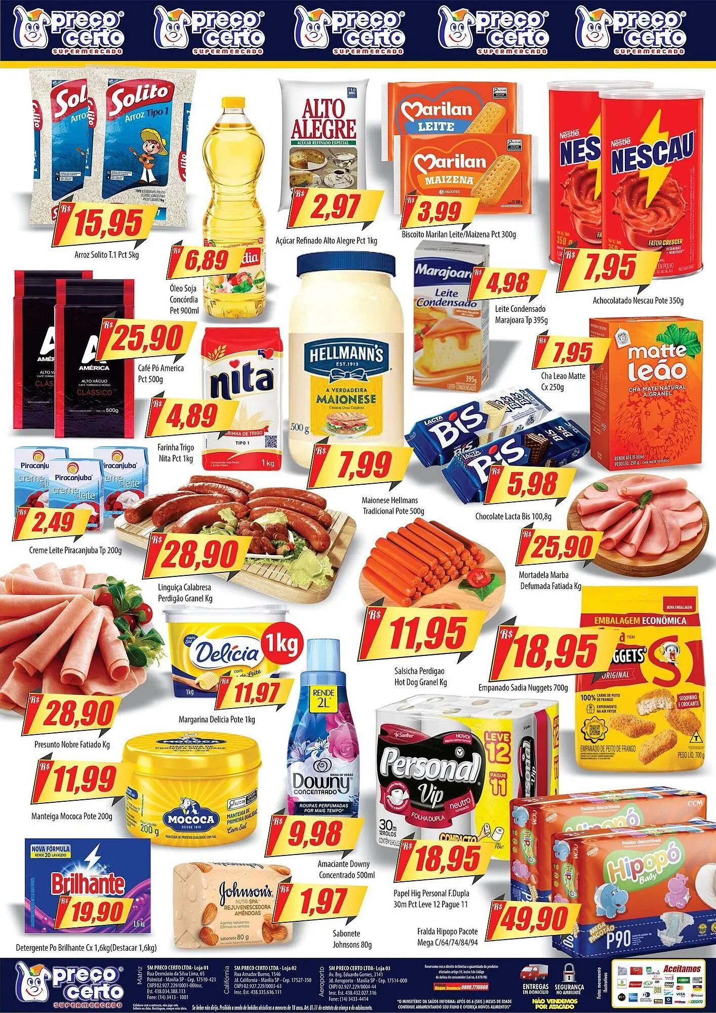 Encarte de Catálogo Preço Certo 28 de abril até 30 de abril 2026 - Pagina 2