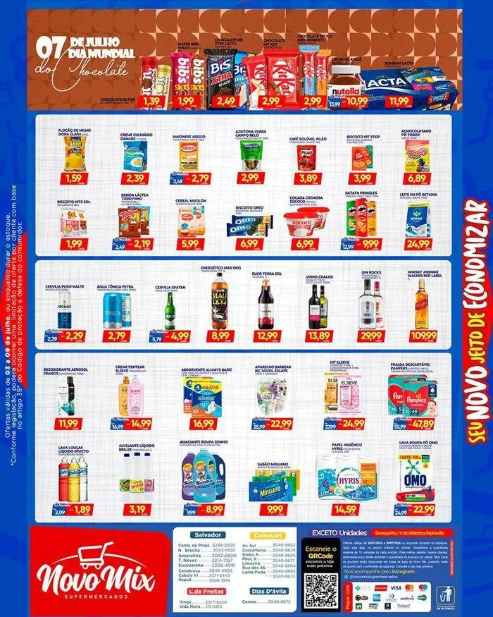 Encarte de Oferta Novo Mix 3 de julho até 9 de julho 2024 - Pagina 2