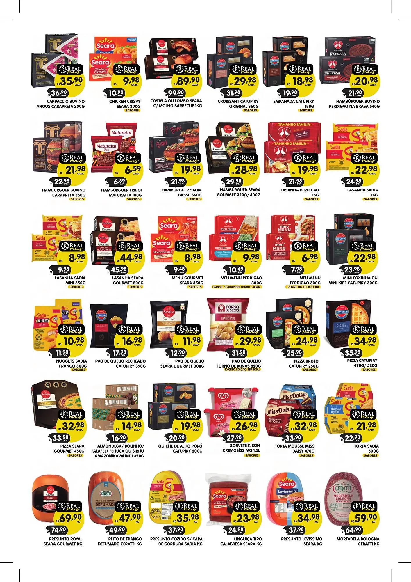 Encarte de Catálogo Supermercados Real 23 de julho até 31 de julho 2025 - Pagina 2