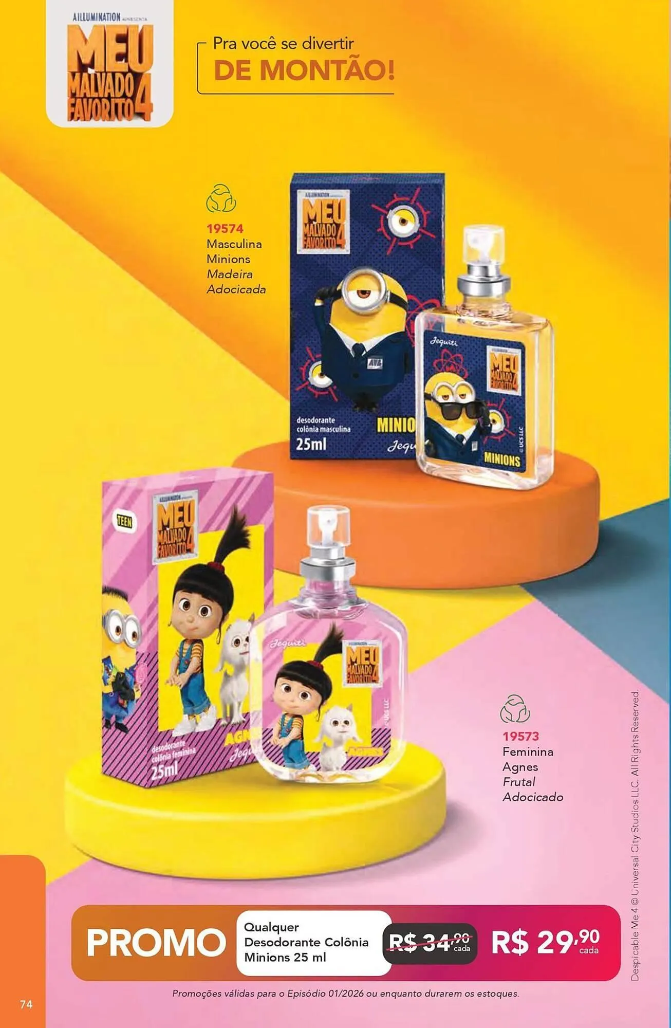 Encarte de Catálogo Jequiti 30 de dezembro até 1 de janeiro 2026 - Pagina 74