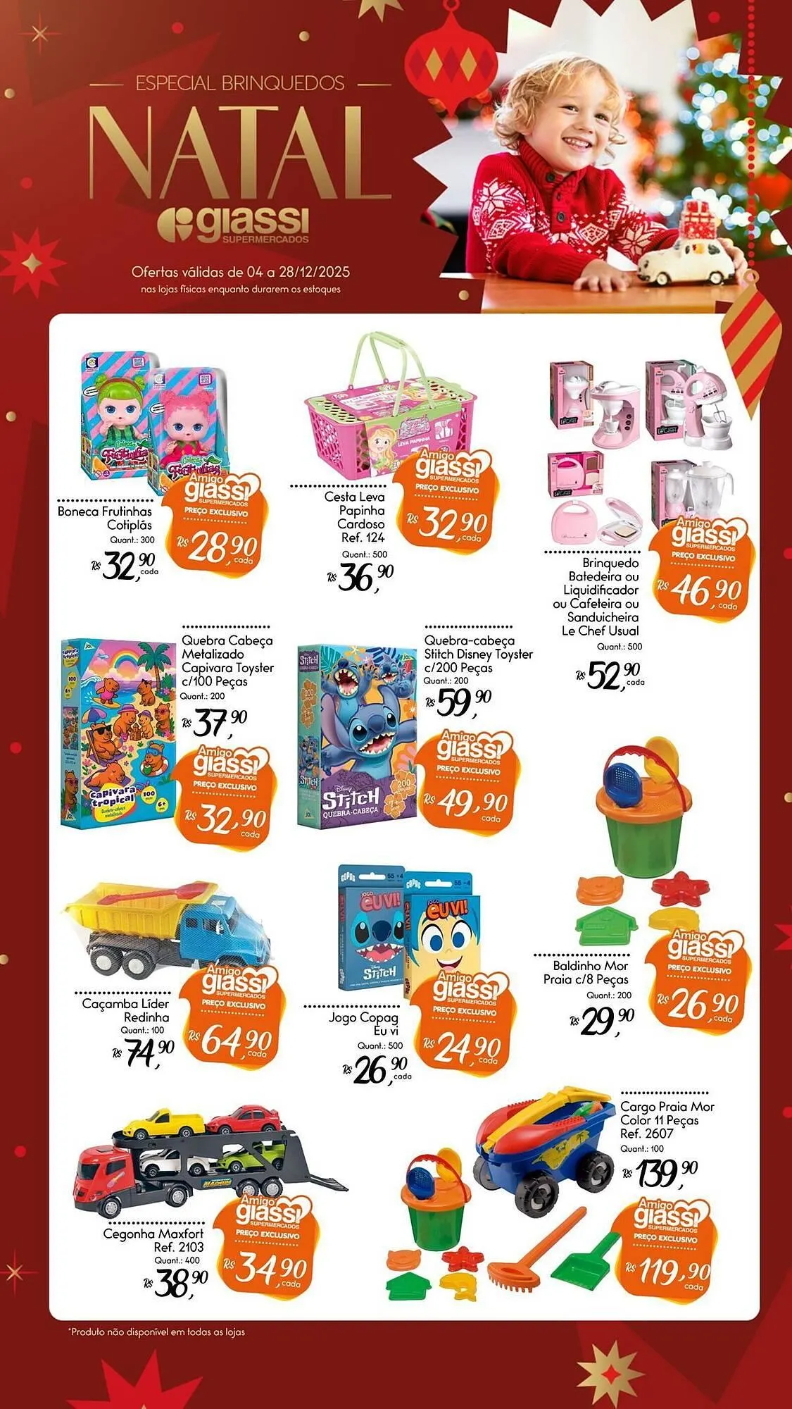 Encarte de Encarte Giassi Supermercados 4 de dezembro até 28 de dezembro 2025 - Pagina 2