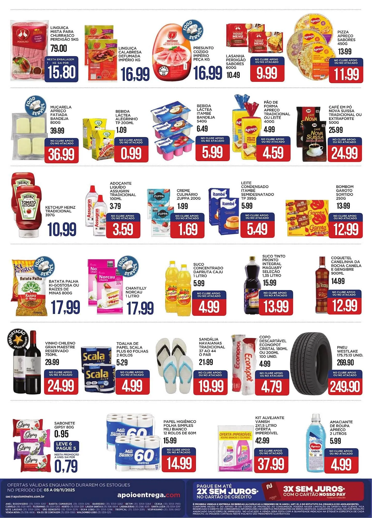 Encarte de Folheto Apoio Mineiro 3 de novembro até 9 de novembro 2025 - Pagina 2