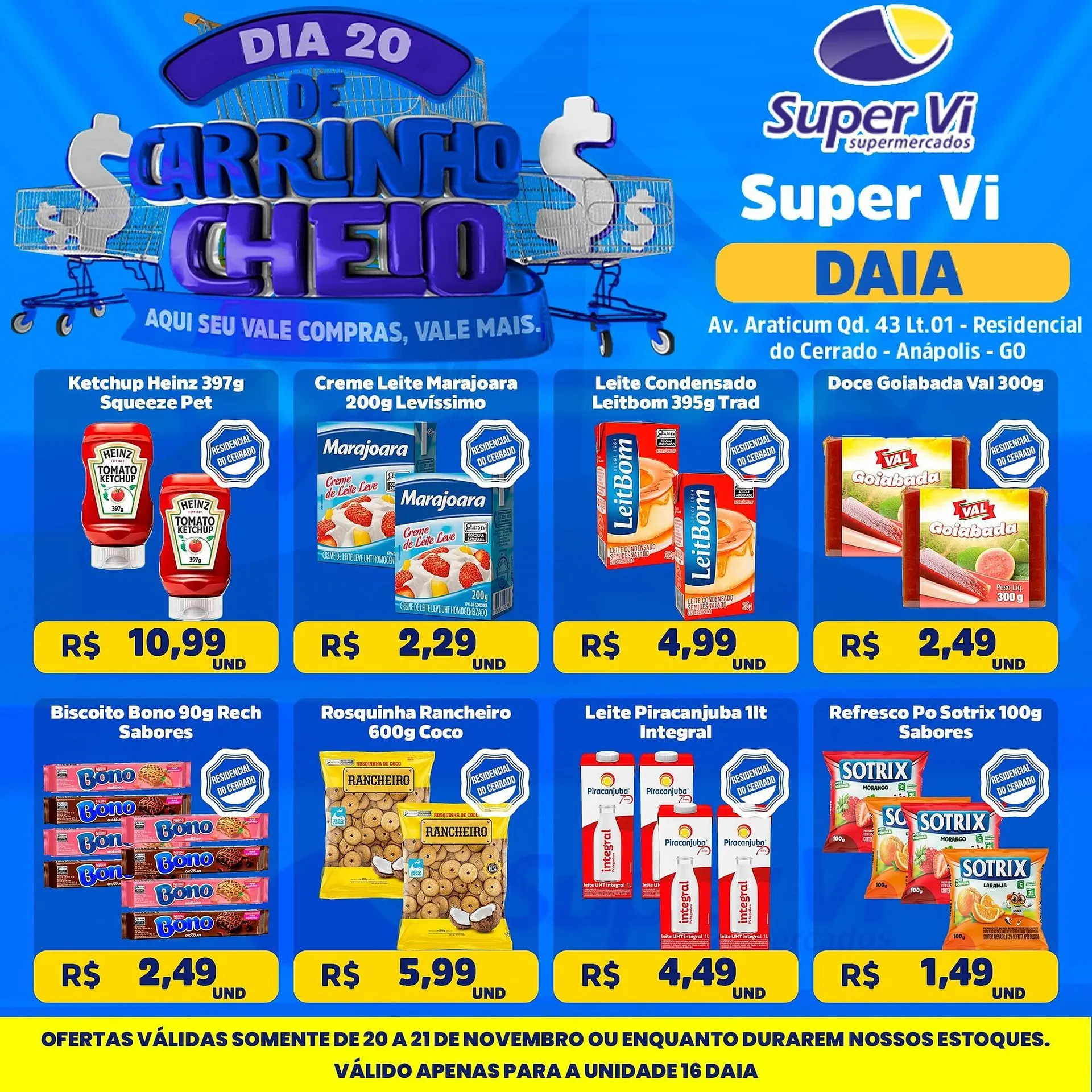 Encarte de Catálogo Super Vi Supermercados 20 de novembro até 21 de novembro 2025 - Pagina 3