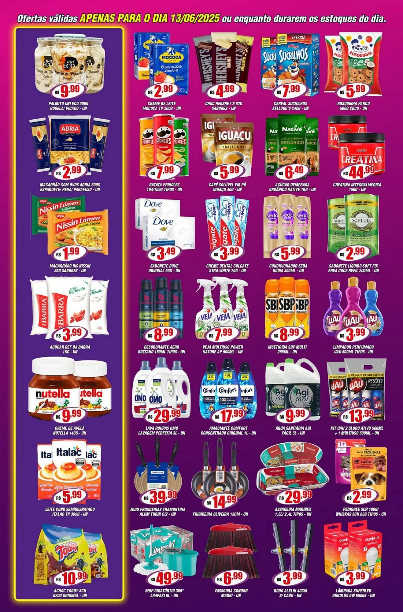 Encarte de Catálogo Violeta Supermercados 12 de junho até 13 de junho 2025 - Pagina 3
