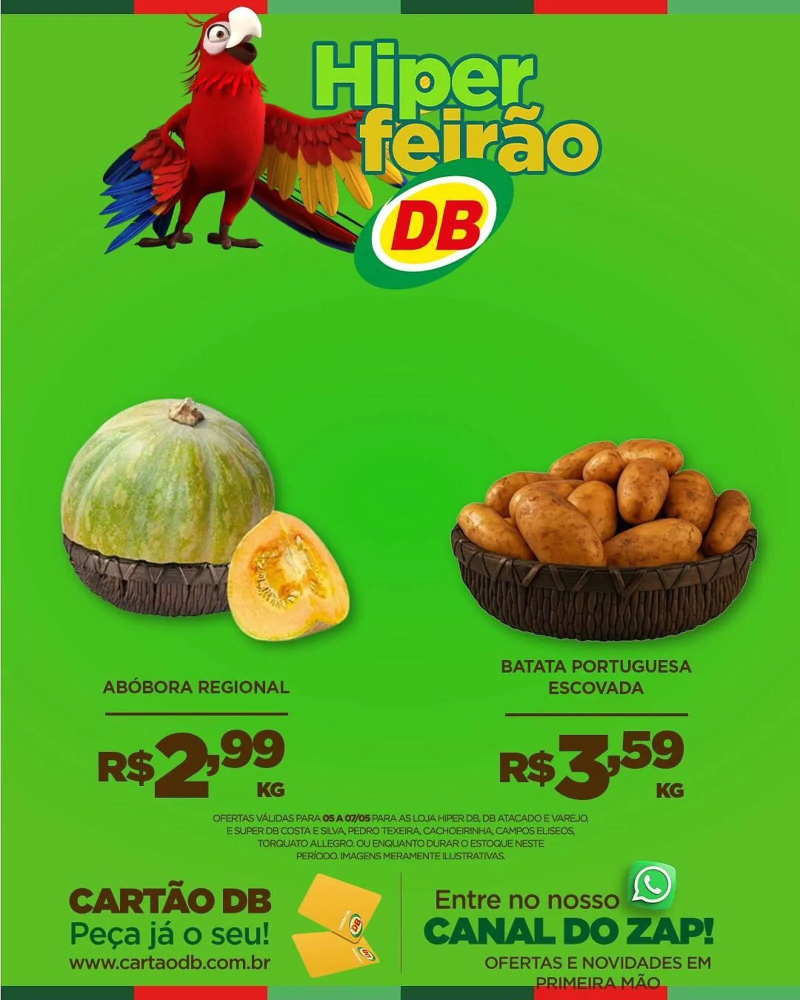 Encarte de Catálogo DB Supermercados 5 de maio até 7 de maio 2026 - Pagina 2