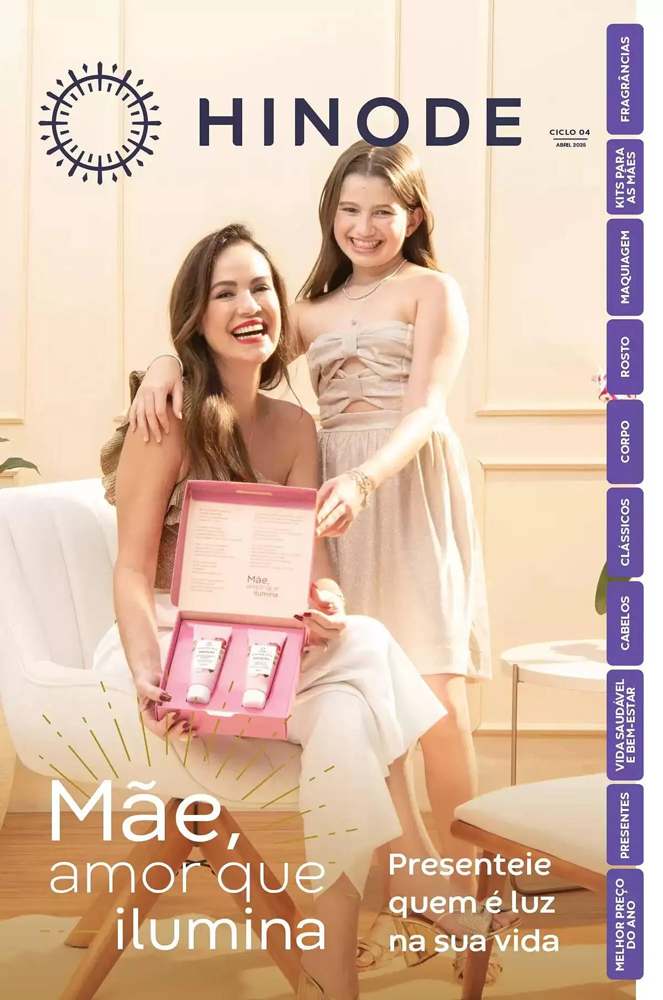 Encarte de Catálogo Hinode 1 de abril até 30 de abril 2025 - Pagina 1