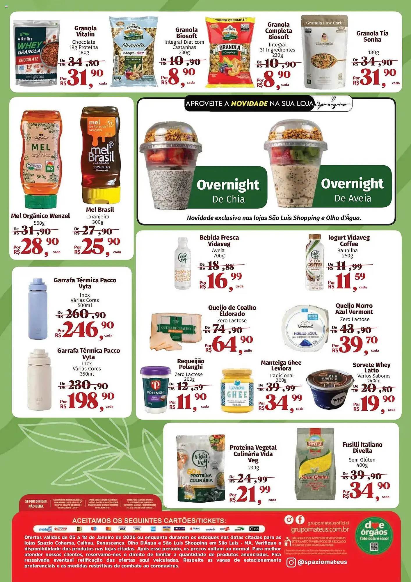 Encarte de Catálogo Supermercados Mateus 5 de janeiro até 18 de janeiro 2026 - Pagina 2