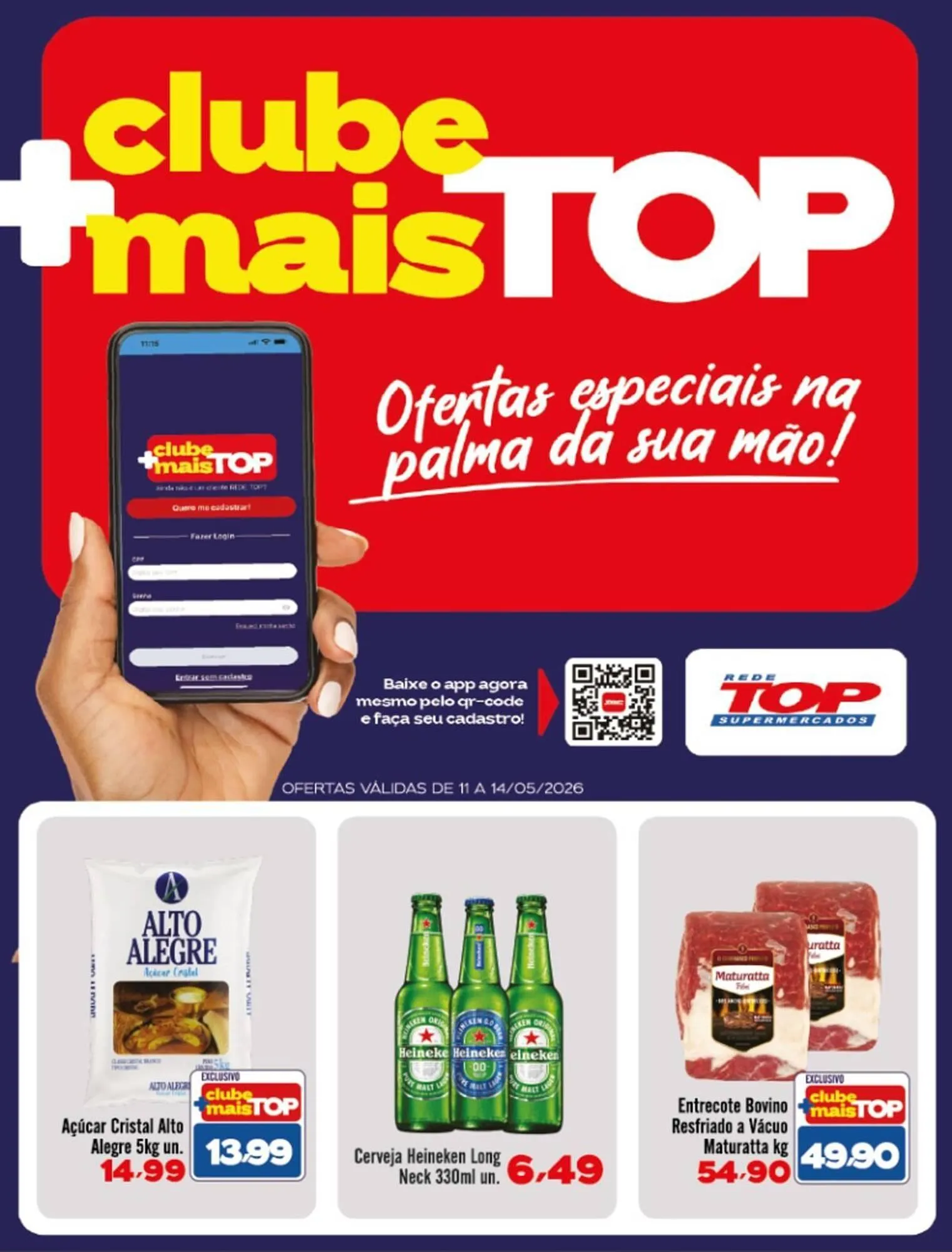Encarte de Encarte Rede Top 11 de maio até 14 de maio 2026 - Pagina 1