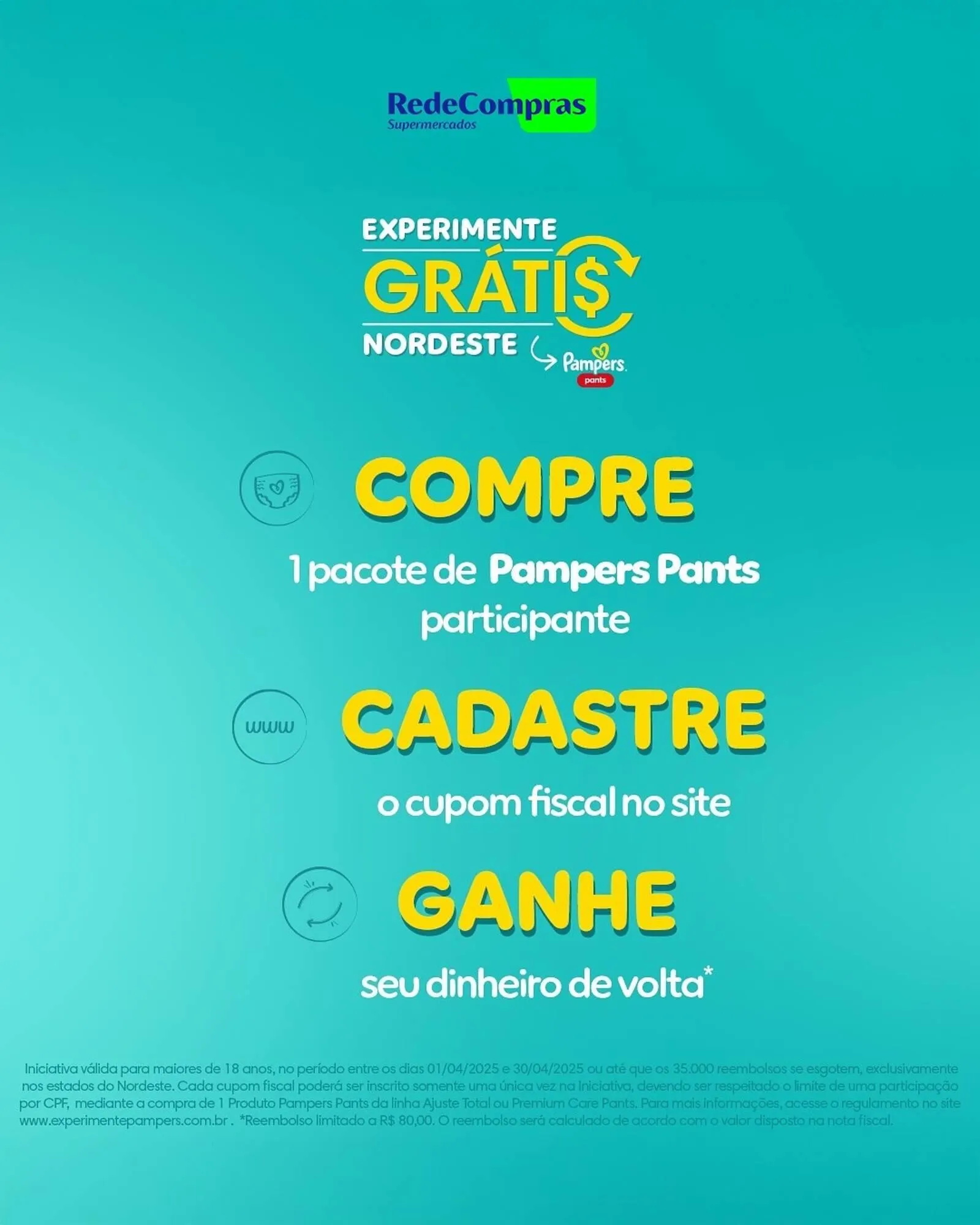Encarte de Catálogo Rede Compras 1 de abril até 30 de abril 2025 - Pagina 2