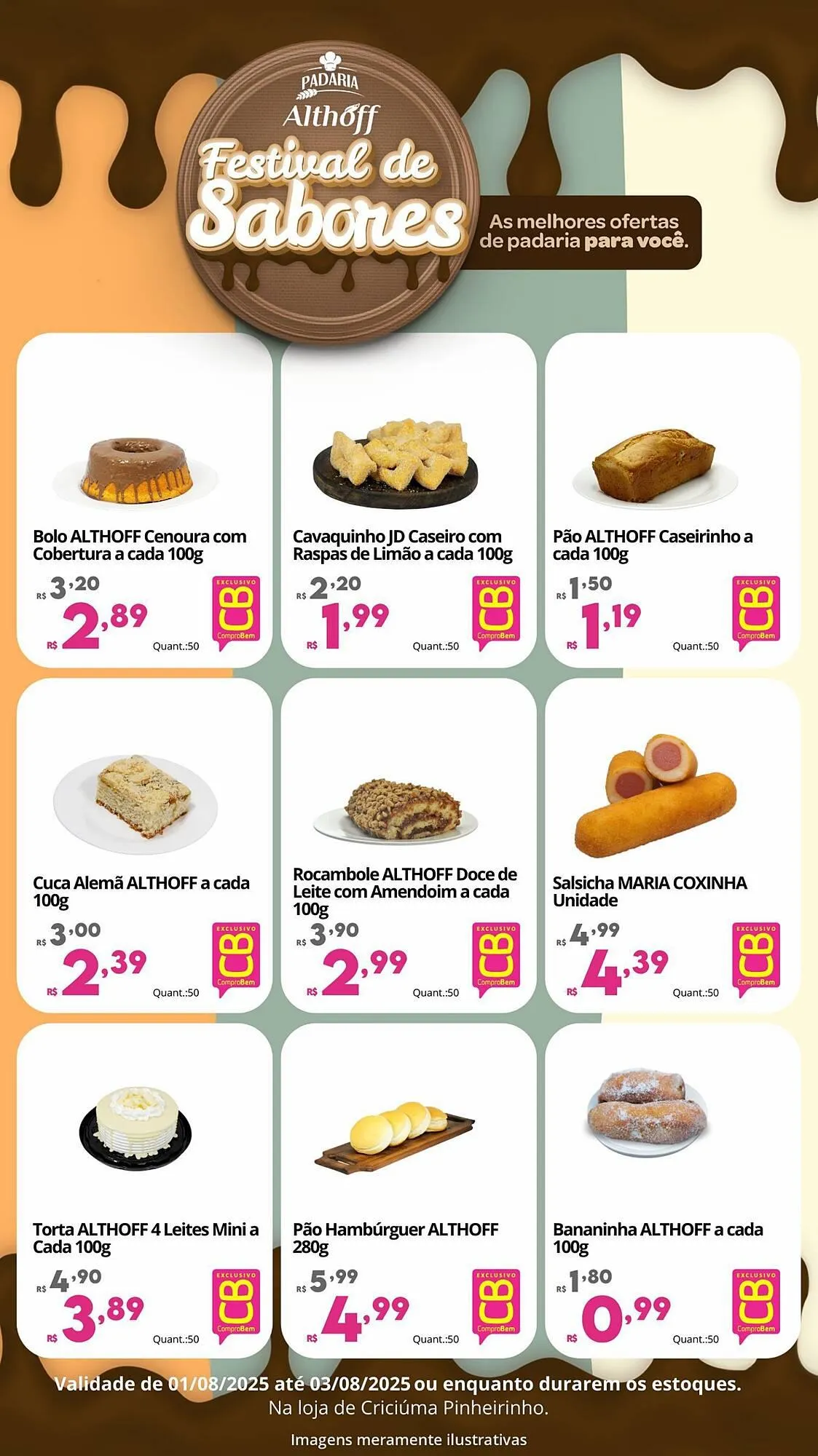 Encarte de Catálogo Althoff Supermercados 1 de agosto até 3 de agosto 2025 - Pagina 2