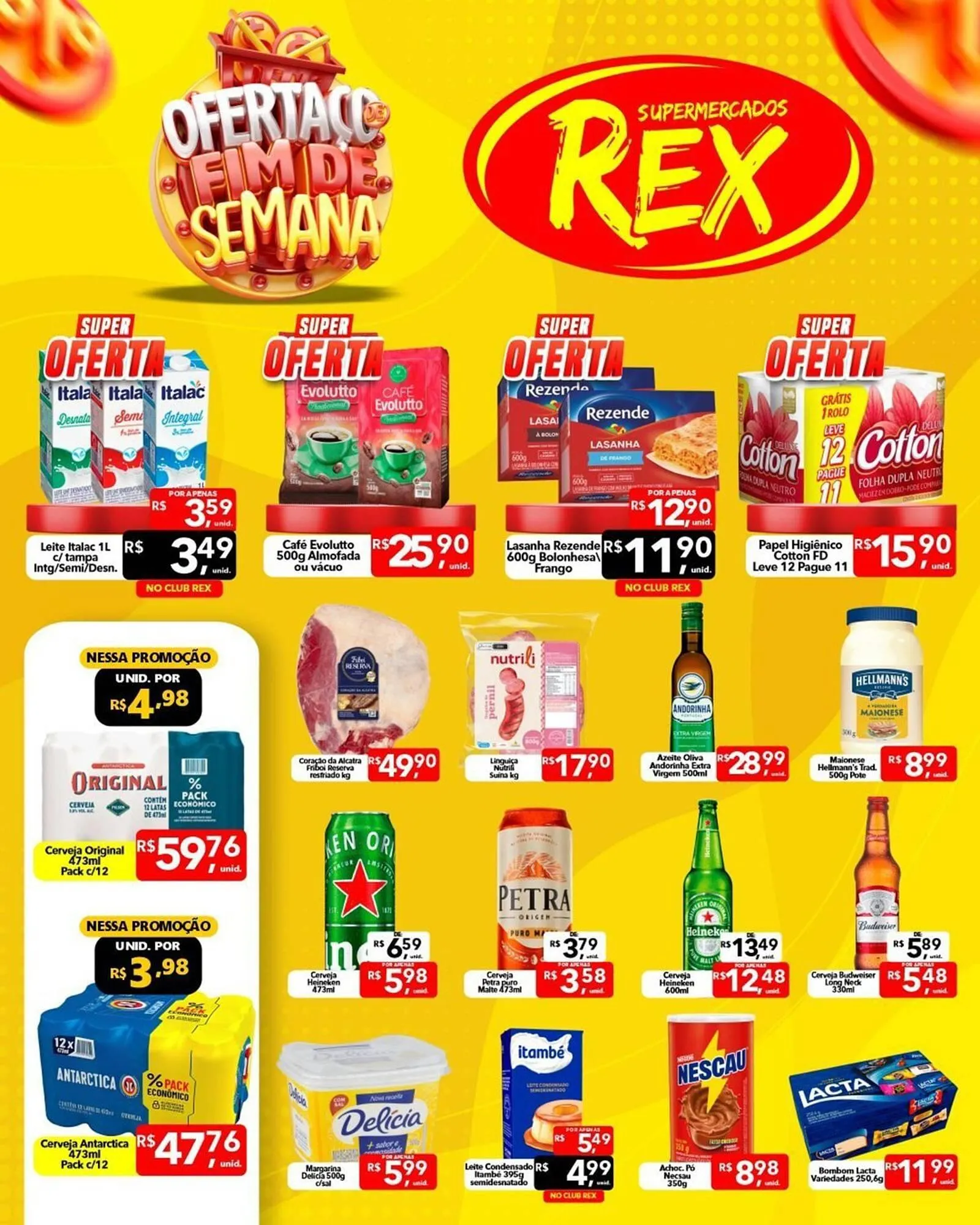 Encarte de Catálogo Supermercados Rex 29 de janeiro até 2 de abril 2026 - Pagina 2