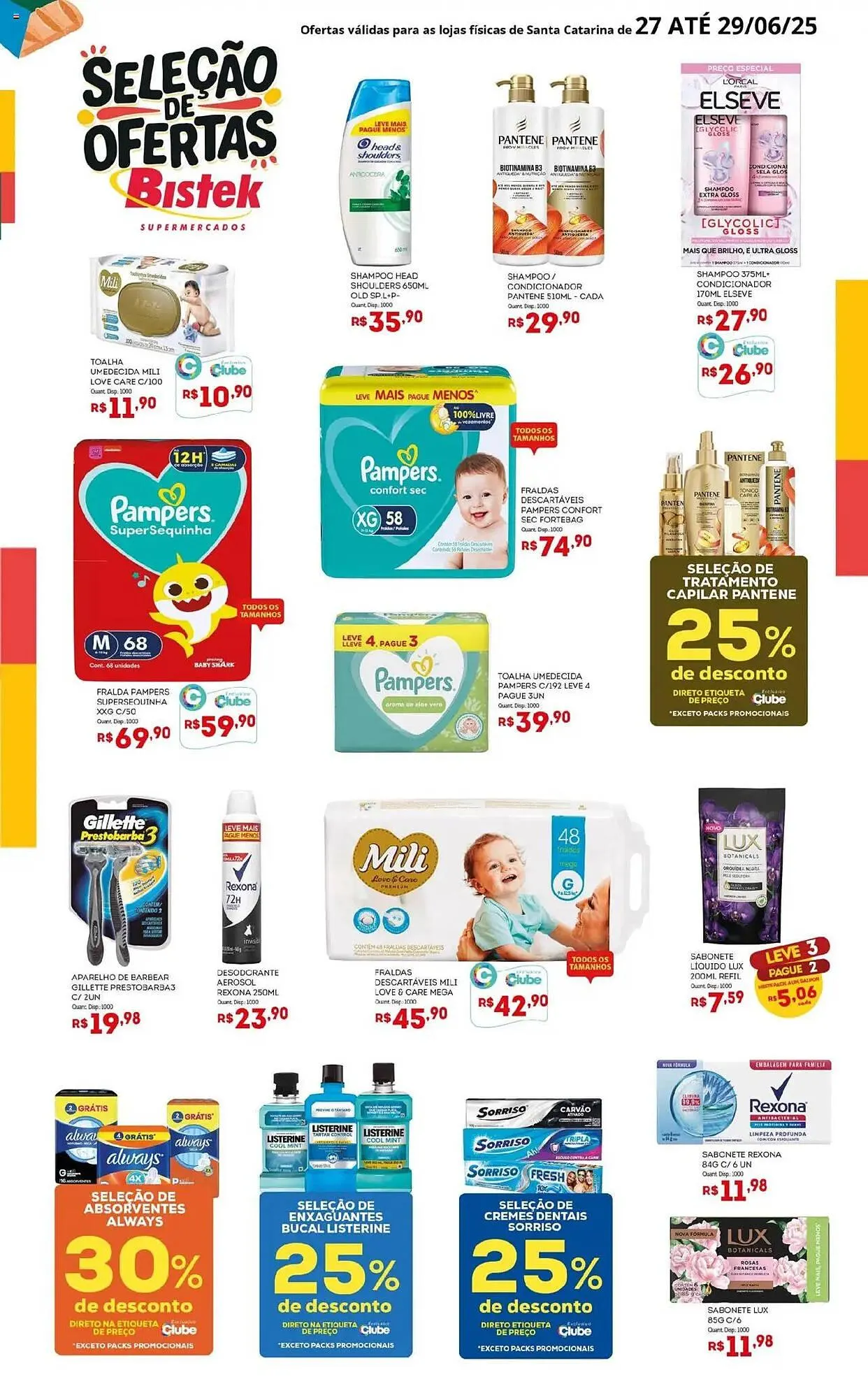 Encarte de Catálogo Bistek Supermercados 27 de junho até 29 de junho 2025 - Pagina 3