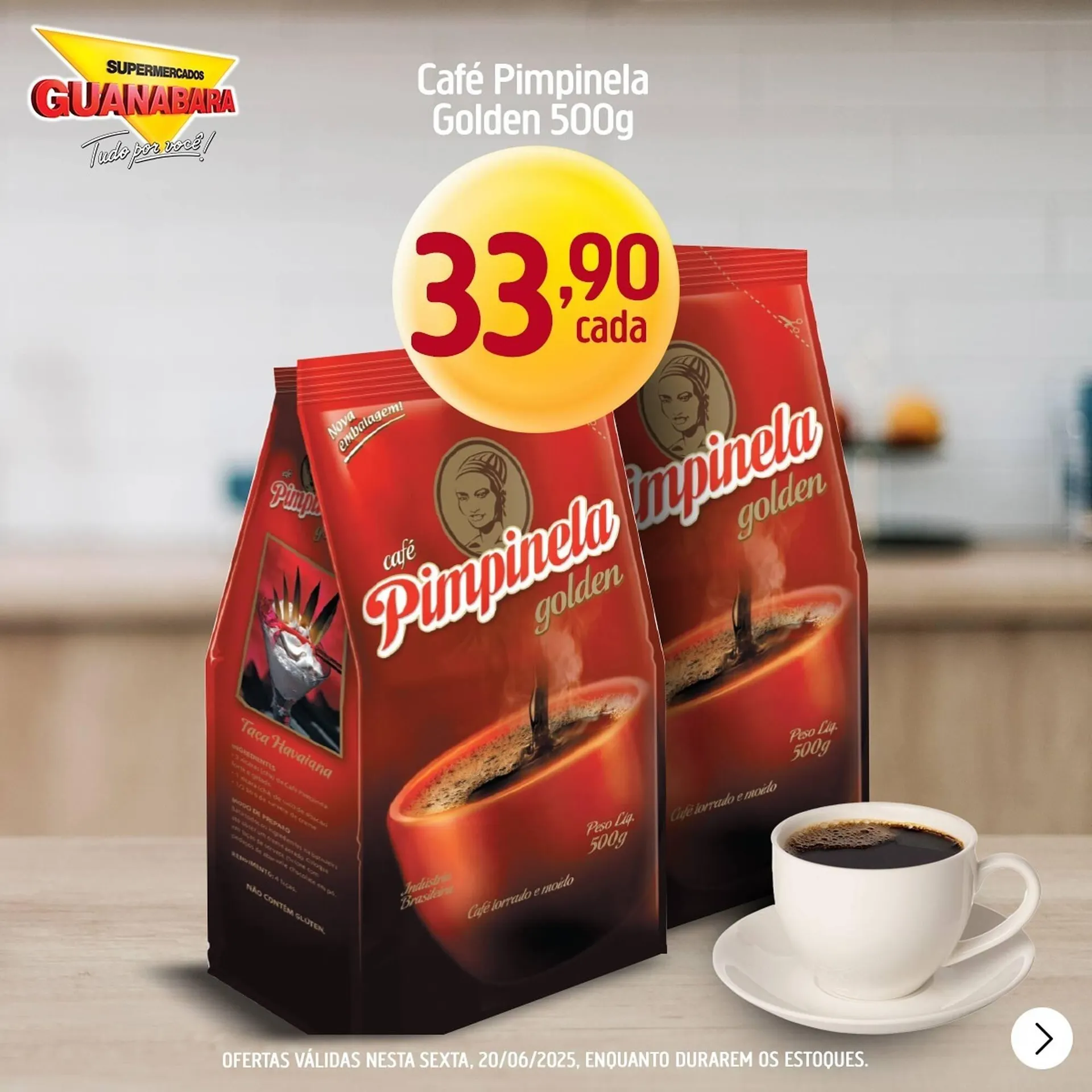 Encarte de Catálogo Supermercados Guanabara 20 de junho até 20 de junho 2025 - Pagina 1