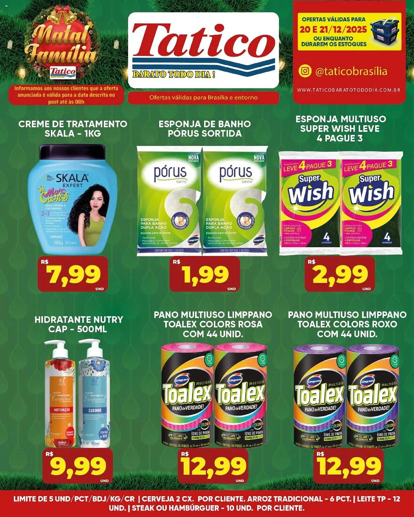 Encarte de Tabloide Tatico 20 de dezembro até 21 de dezembro 2025 - Pagina 6